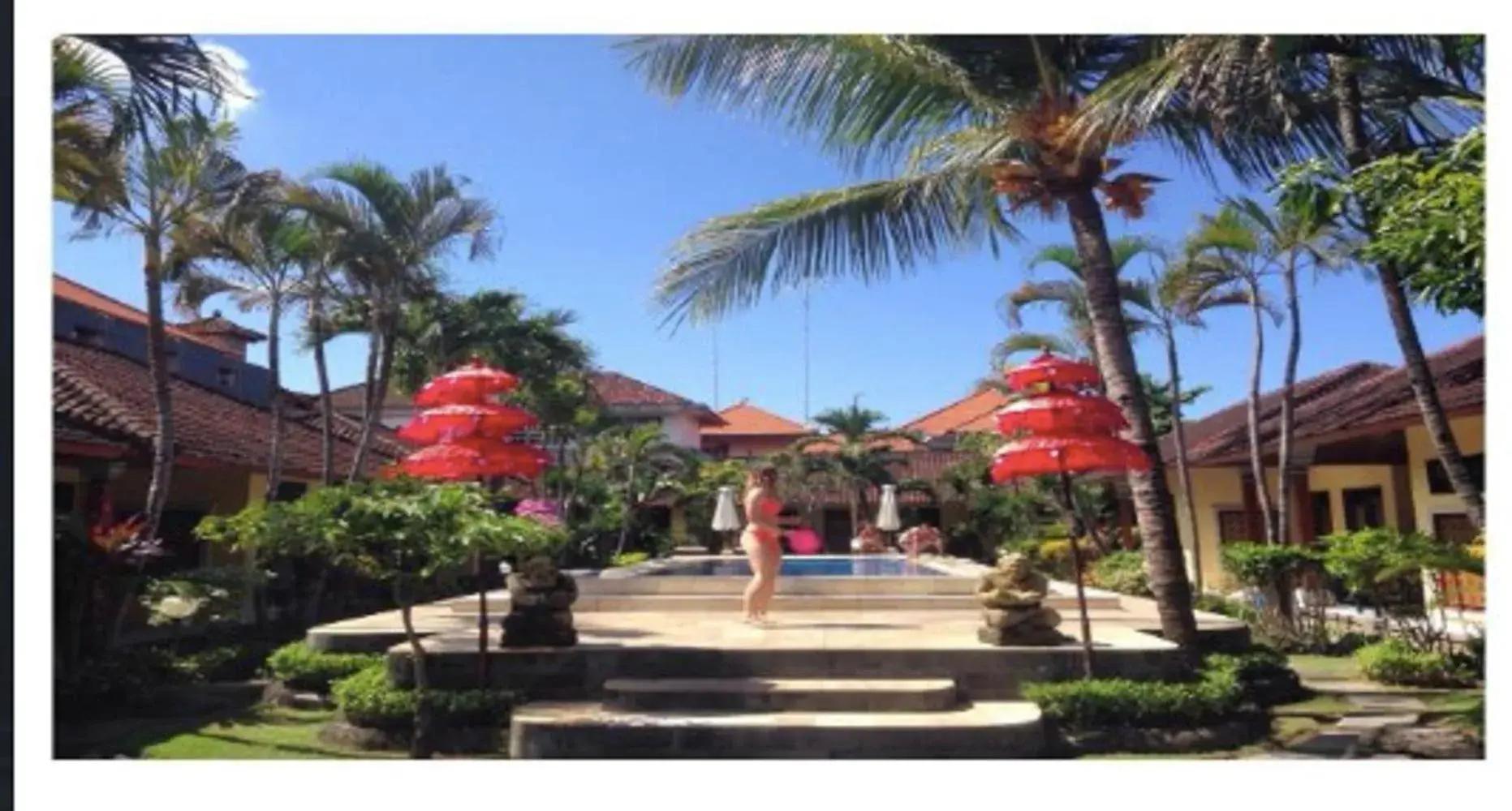 Swimming pool in Gora Beach Inn Swimming pool in Gora Beach Inn