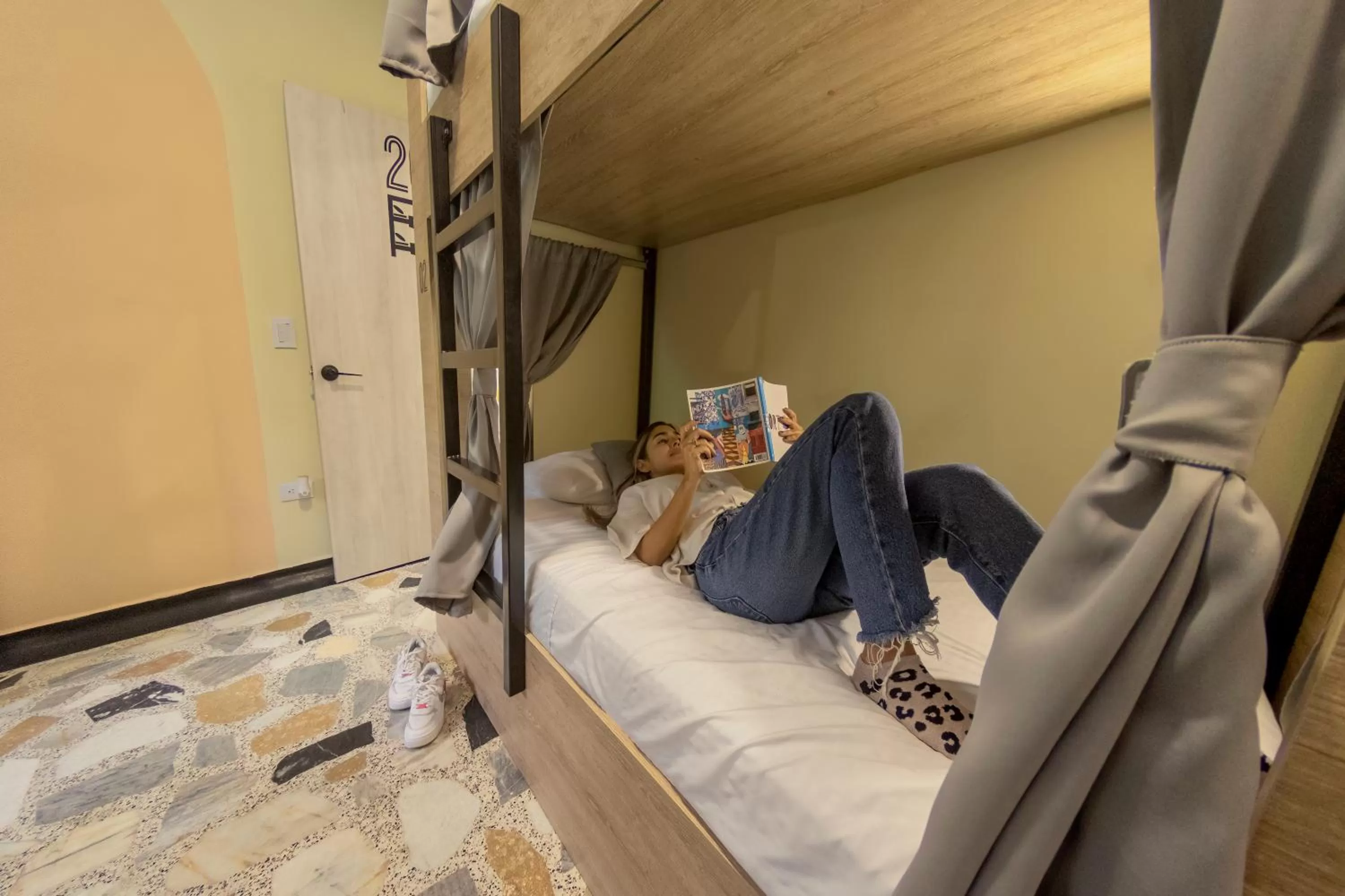 Photo of the whole room, Bed in Ventiuna Hotel y Coliving