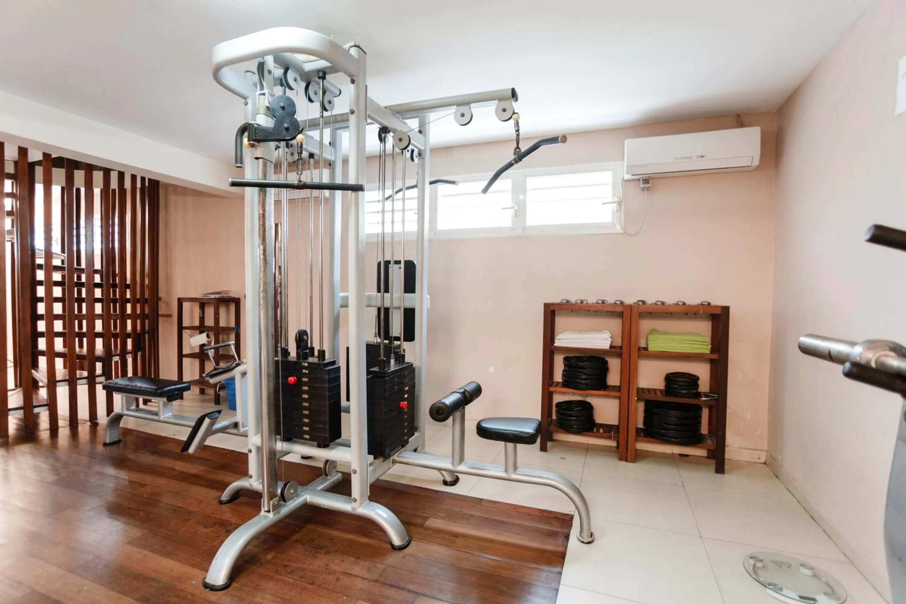 Fitness centre/facilities in Calypso Hôtel