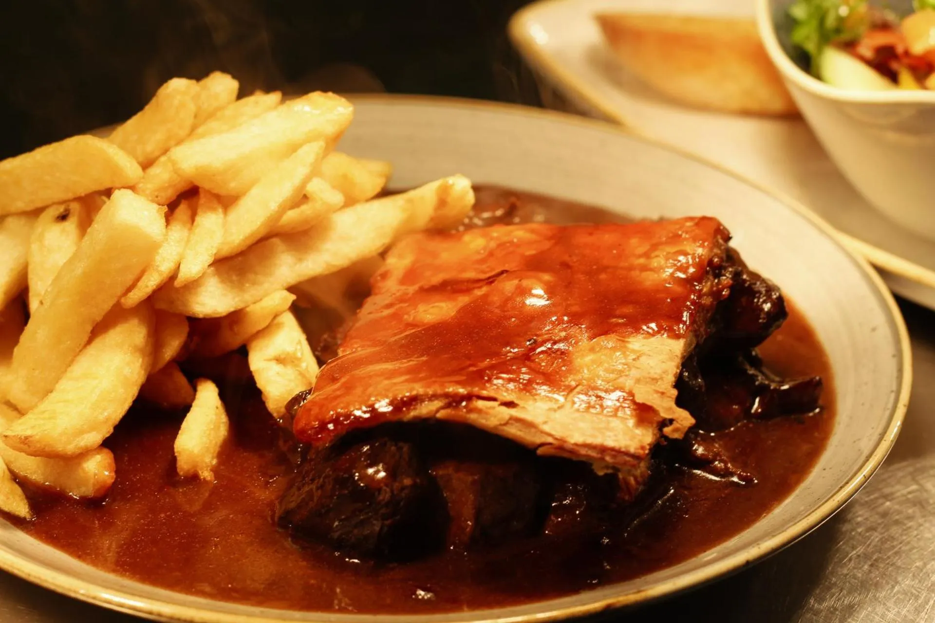 Food and drinks in Slaters Country Inn