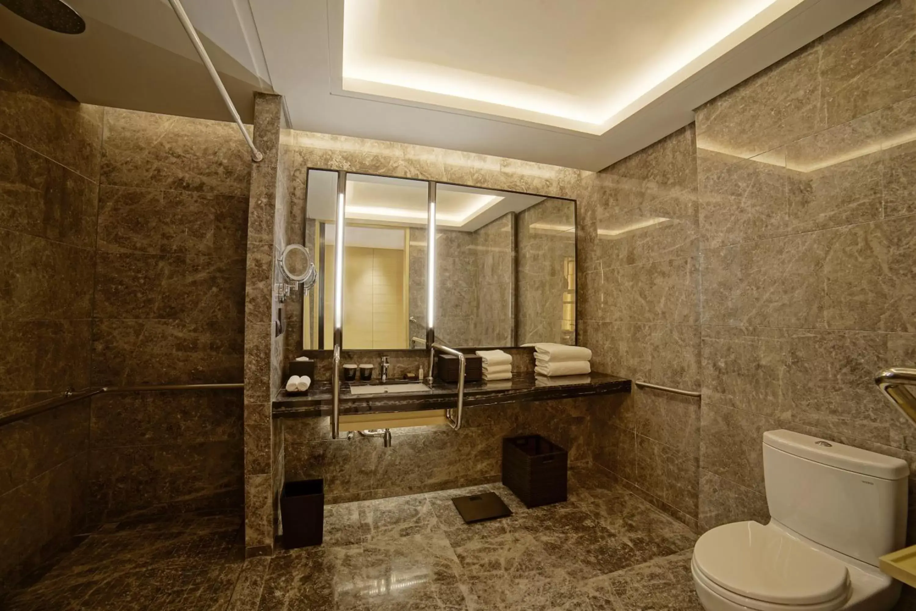 Bathroom in Hilton Suzhou