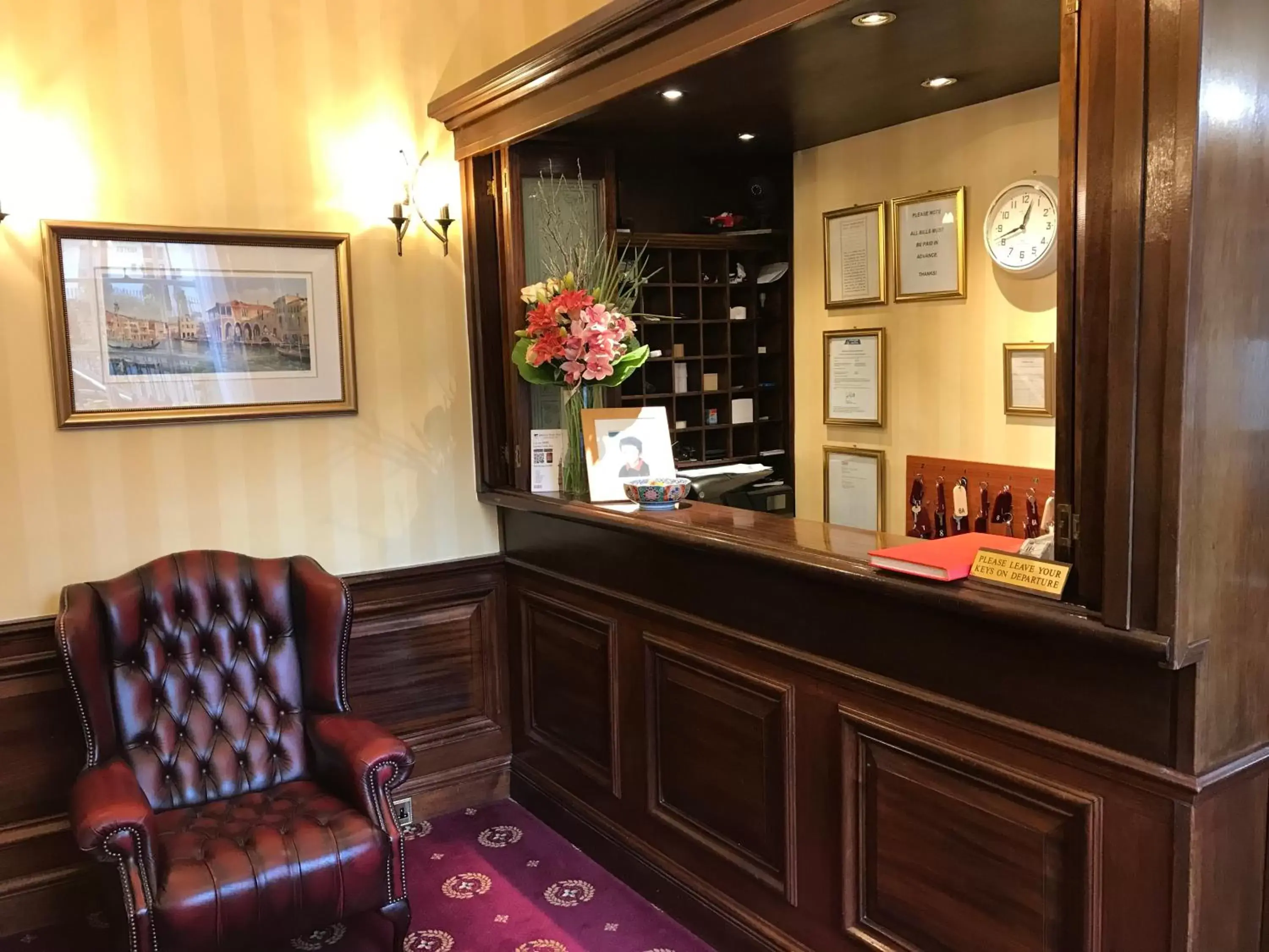 Lobby or reception, Lobby/Reception in Balmoral House Hotel