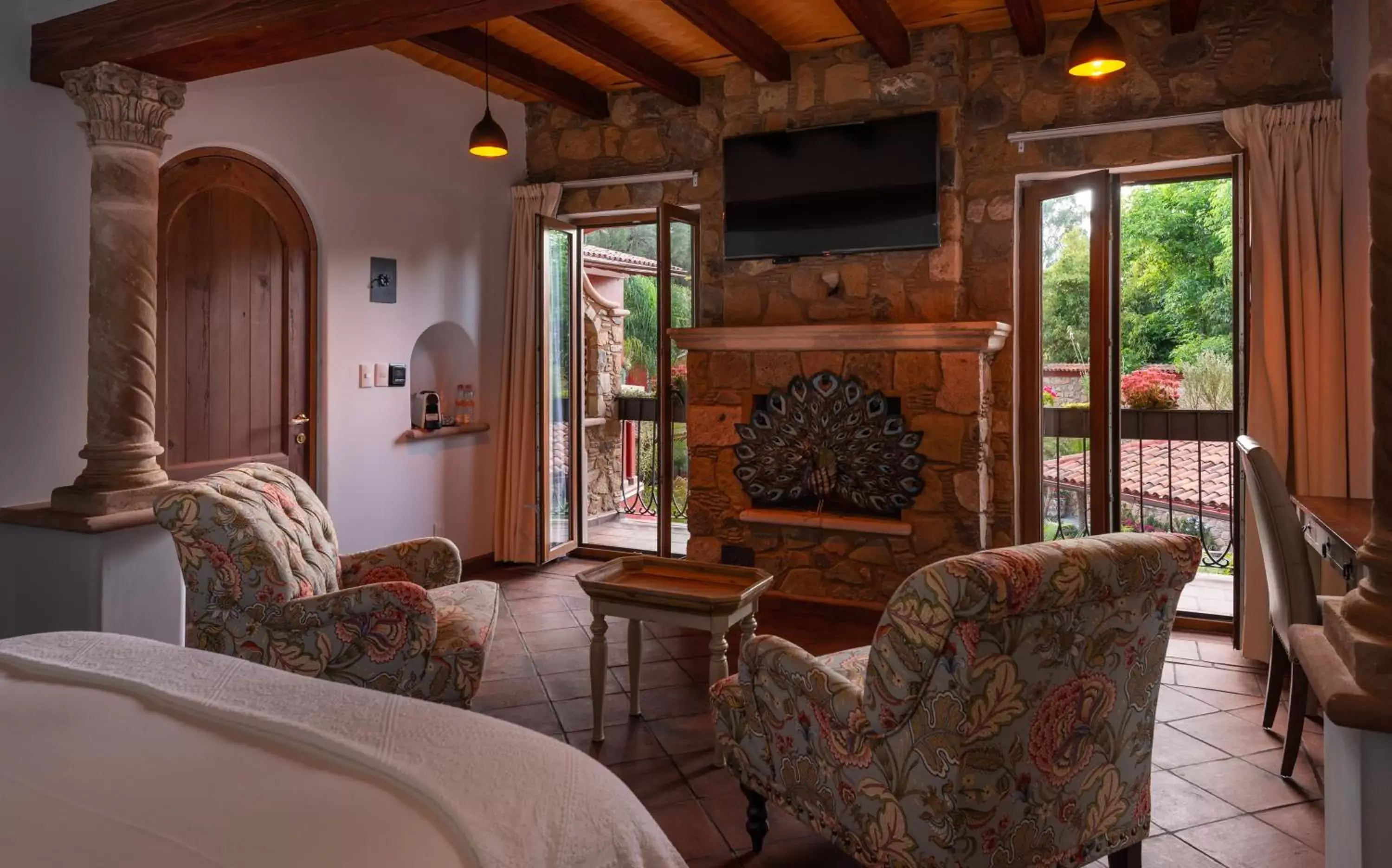 Living room, Seating Area in Hotel Boutique Casa Colorada