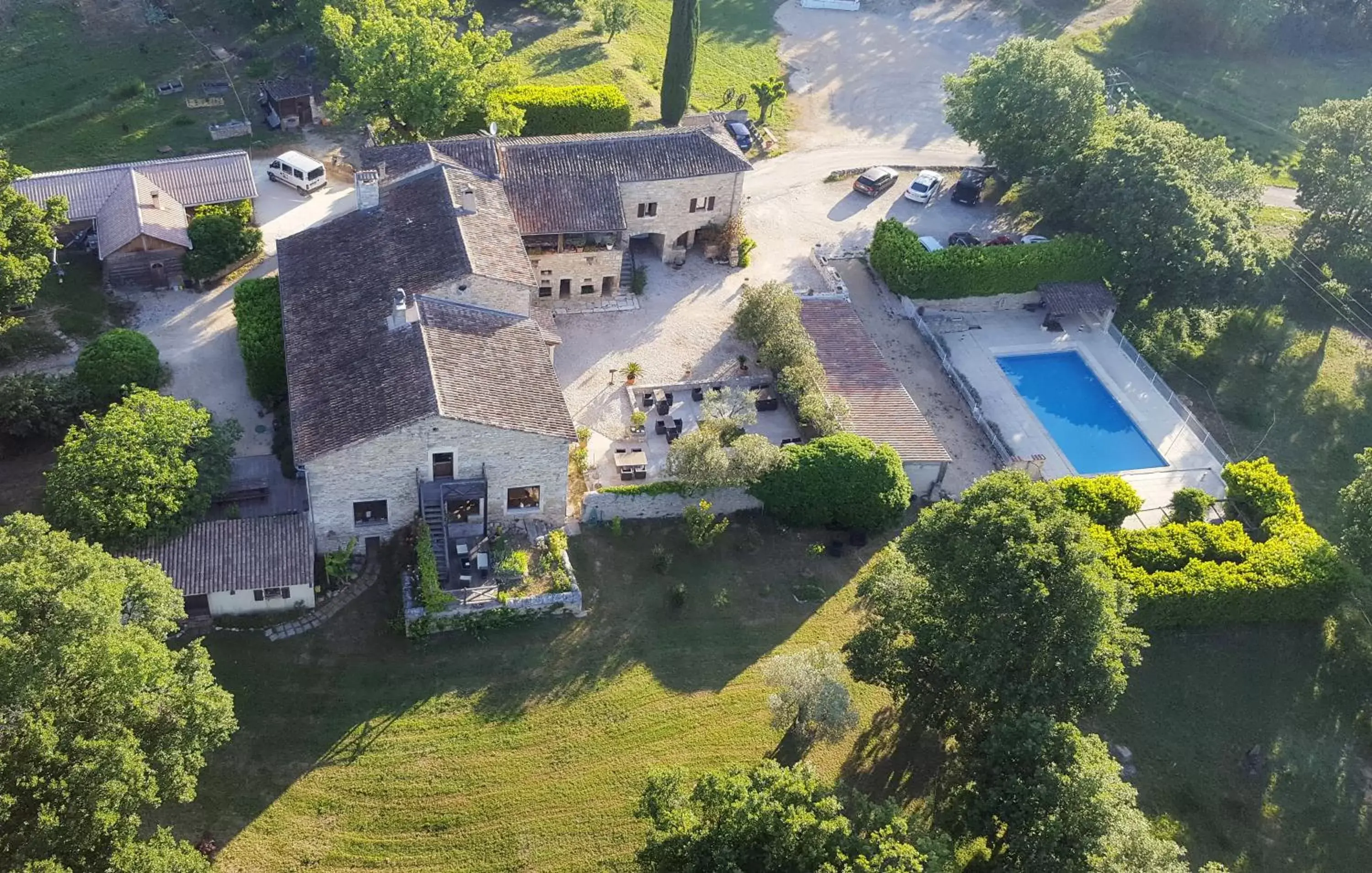 Bird's eye view, Bird's-eye View in Hotel Le Mas de Rivet