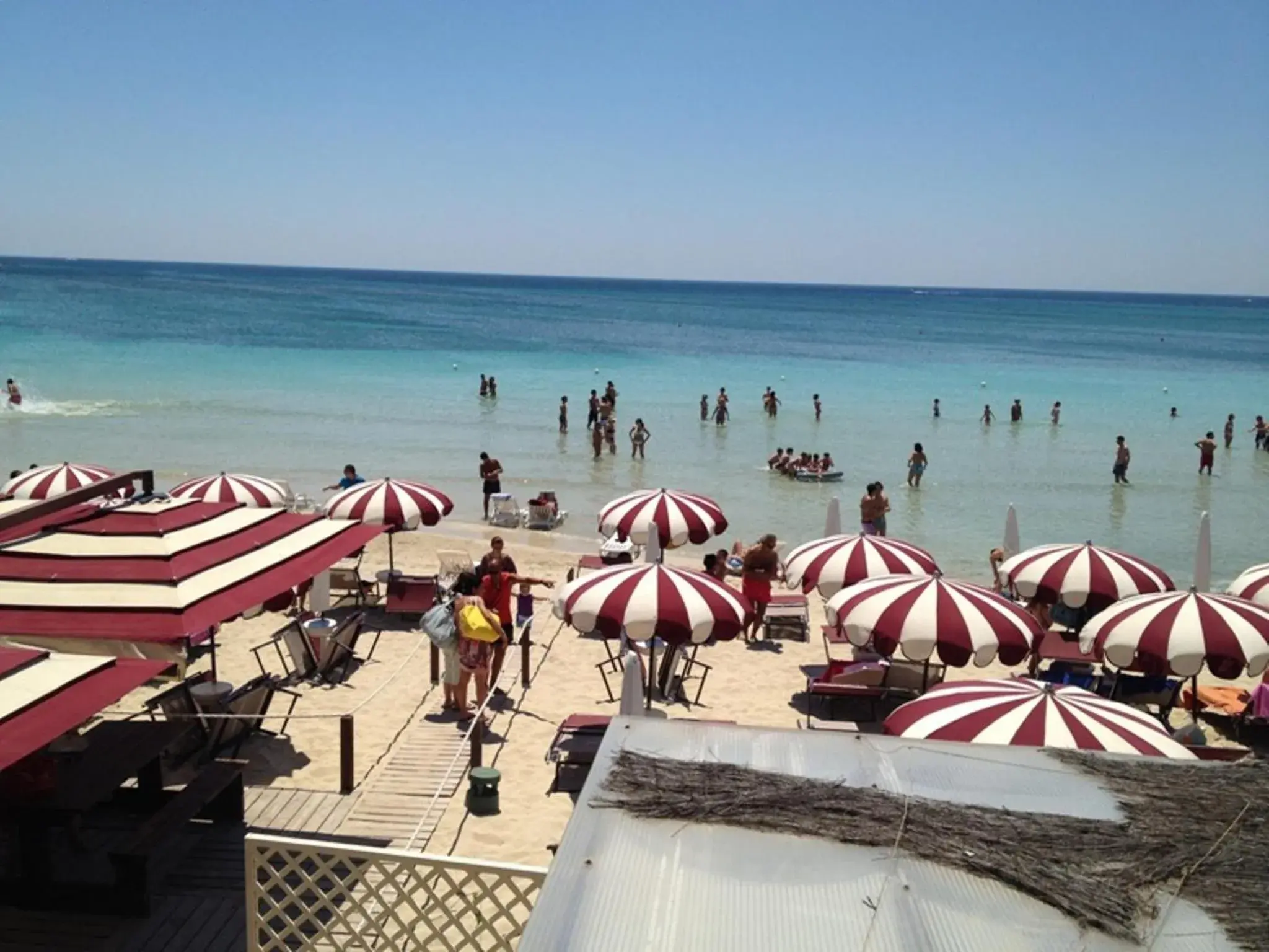 Area and facilities, Beach in Conchiglia Azzurra Hotel & Beach