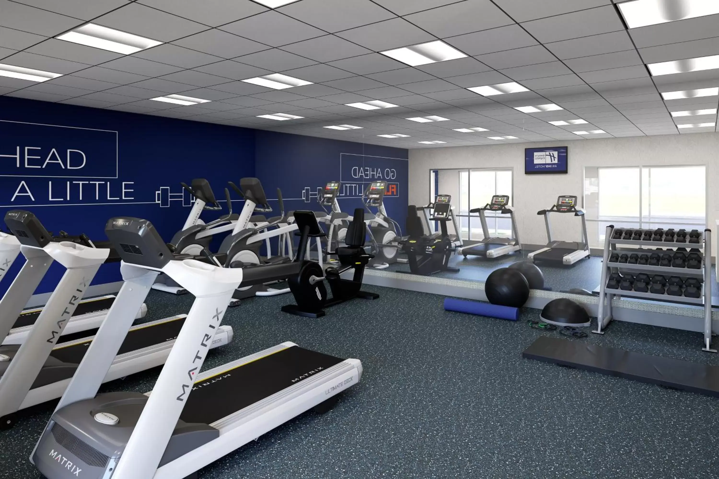 Fitness centre/facilities, Fitness Center/Facilities in Holiday Inn Express & Suites - Mobile - I-65, an IHG Hotel
