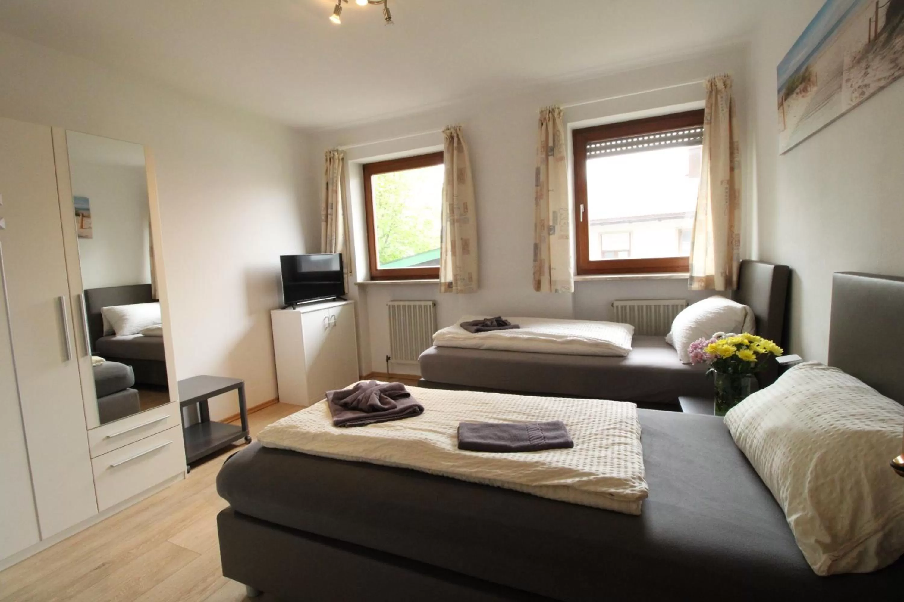 Photo of the whole room, Bed in Zur Auszeit