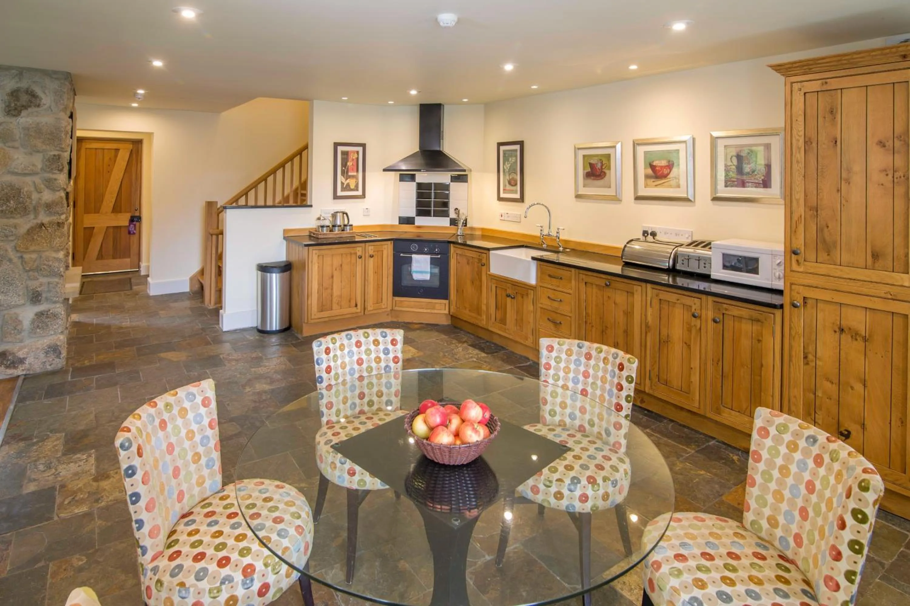 Kitchen or kitchenette in Bovey Castle