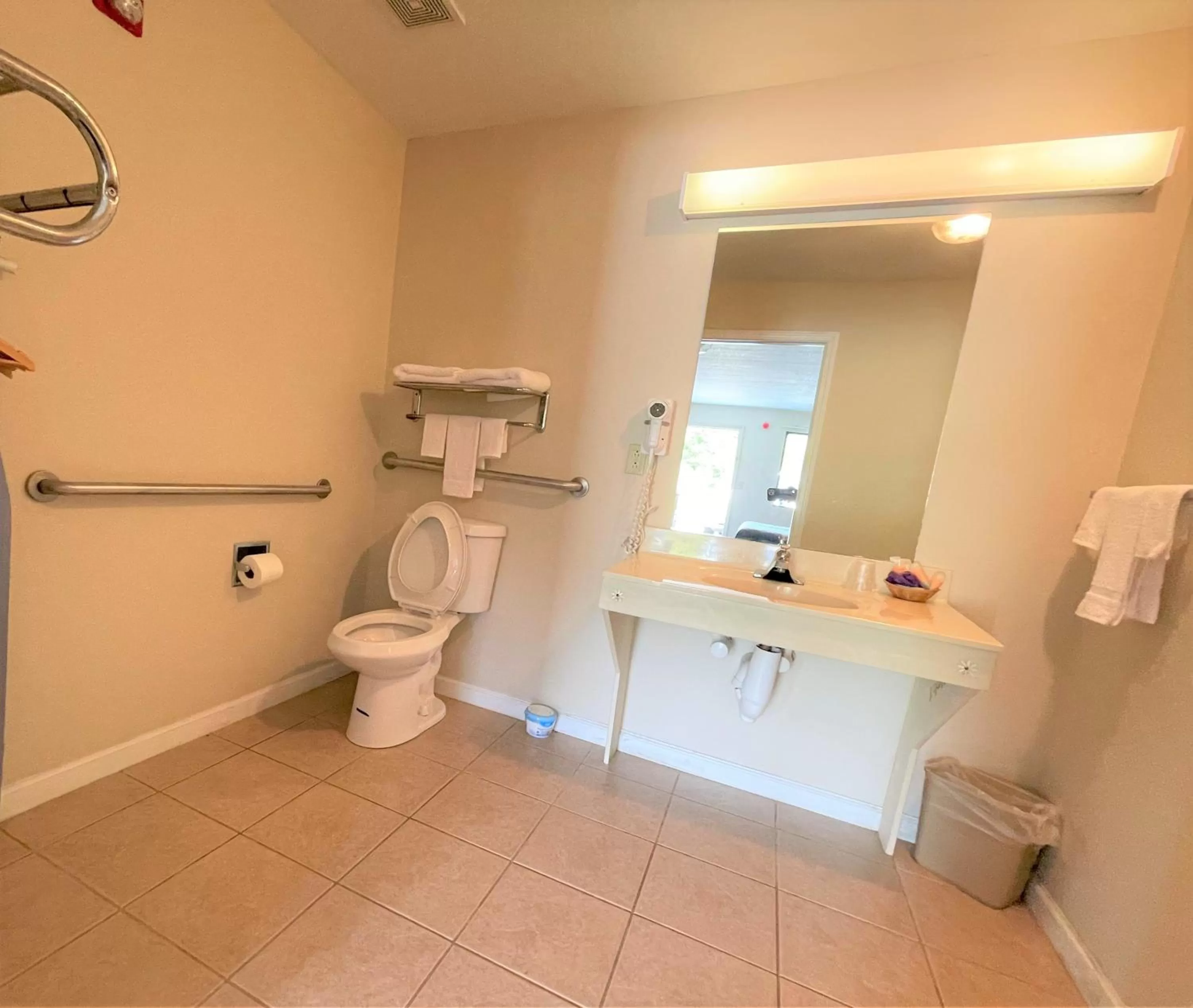 Bathroom in Rodeway Inn Sandersville