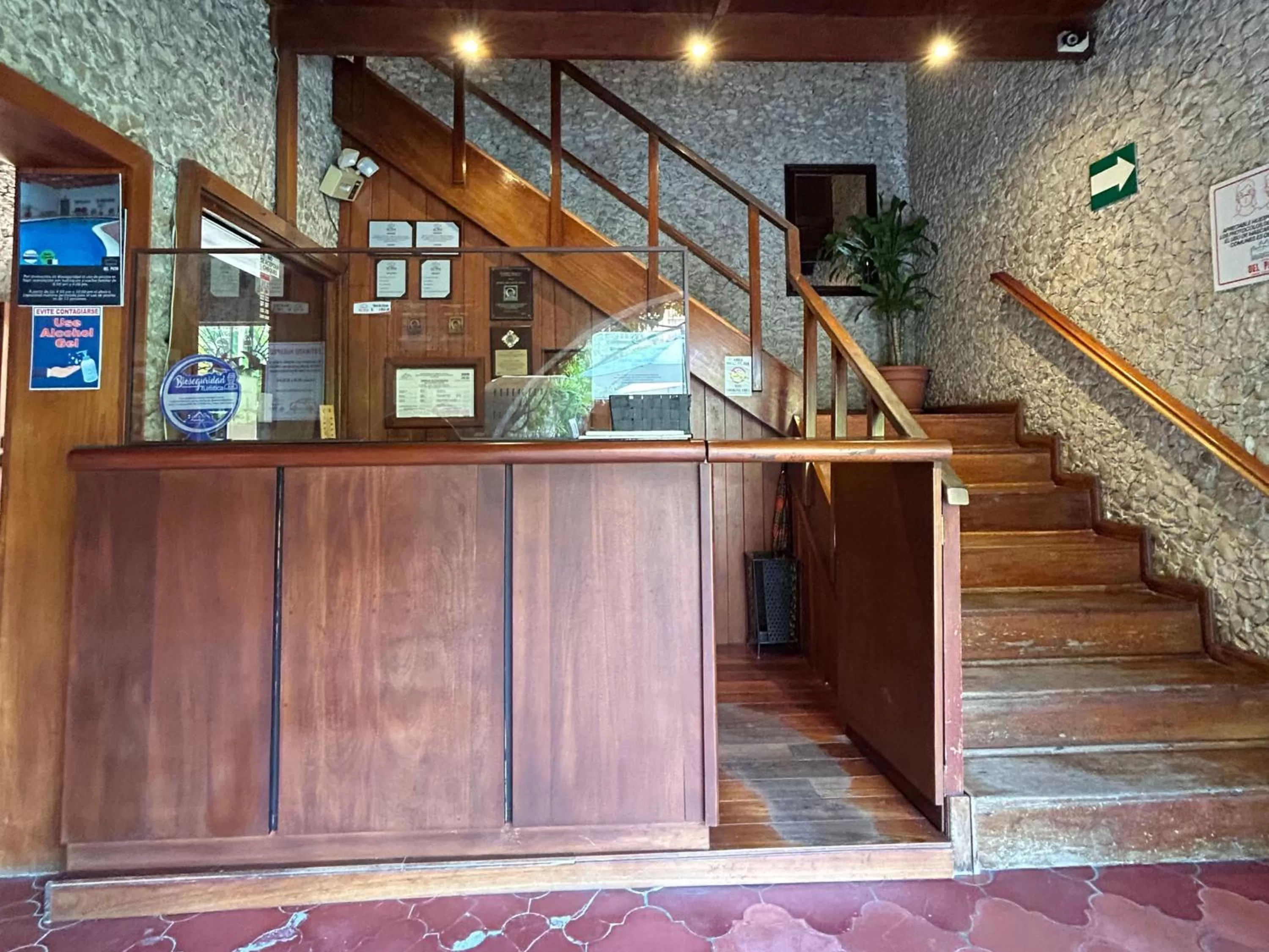 Lobby or reception in Hotel del Patio