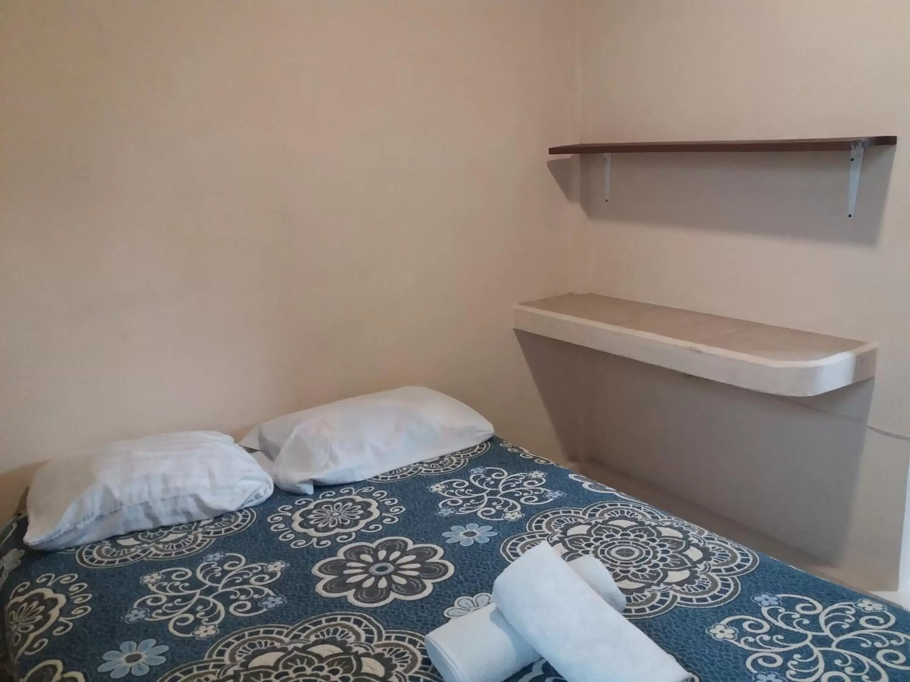 Bed in Hotel Posada de la Condesa