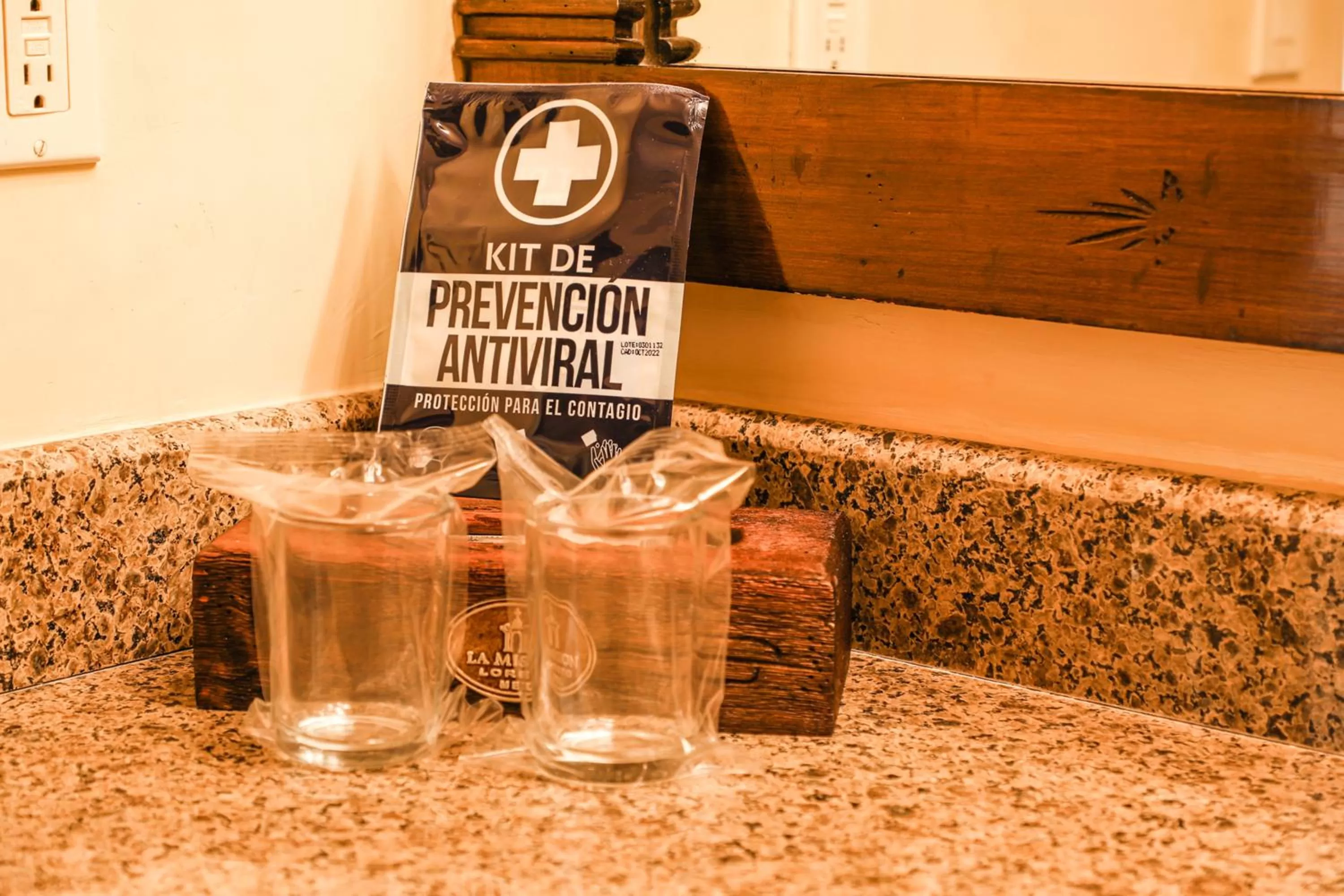 Decorative detail in La Mision Loreto