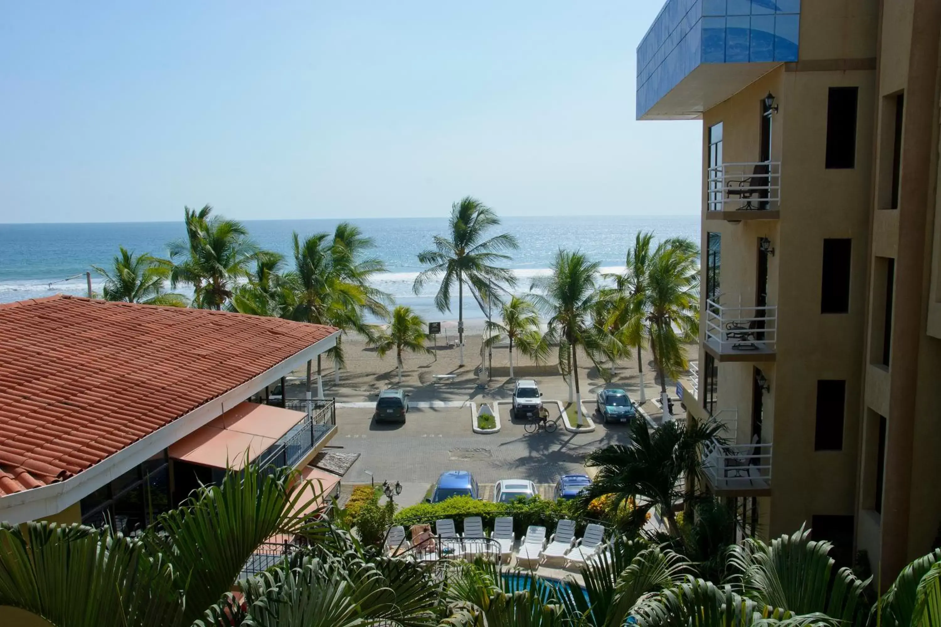 Bird's eye view, Pool View in Balcon del Mar Beach Front Hotel