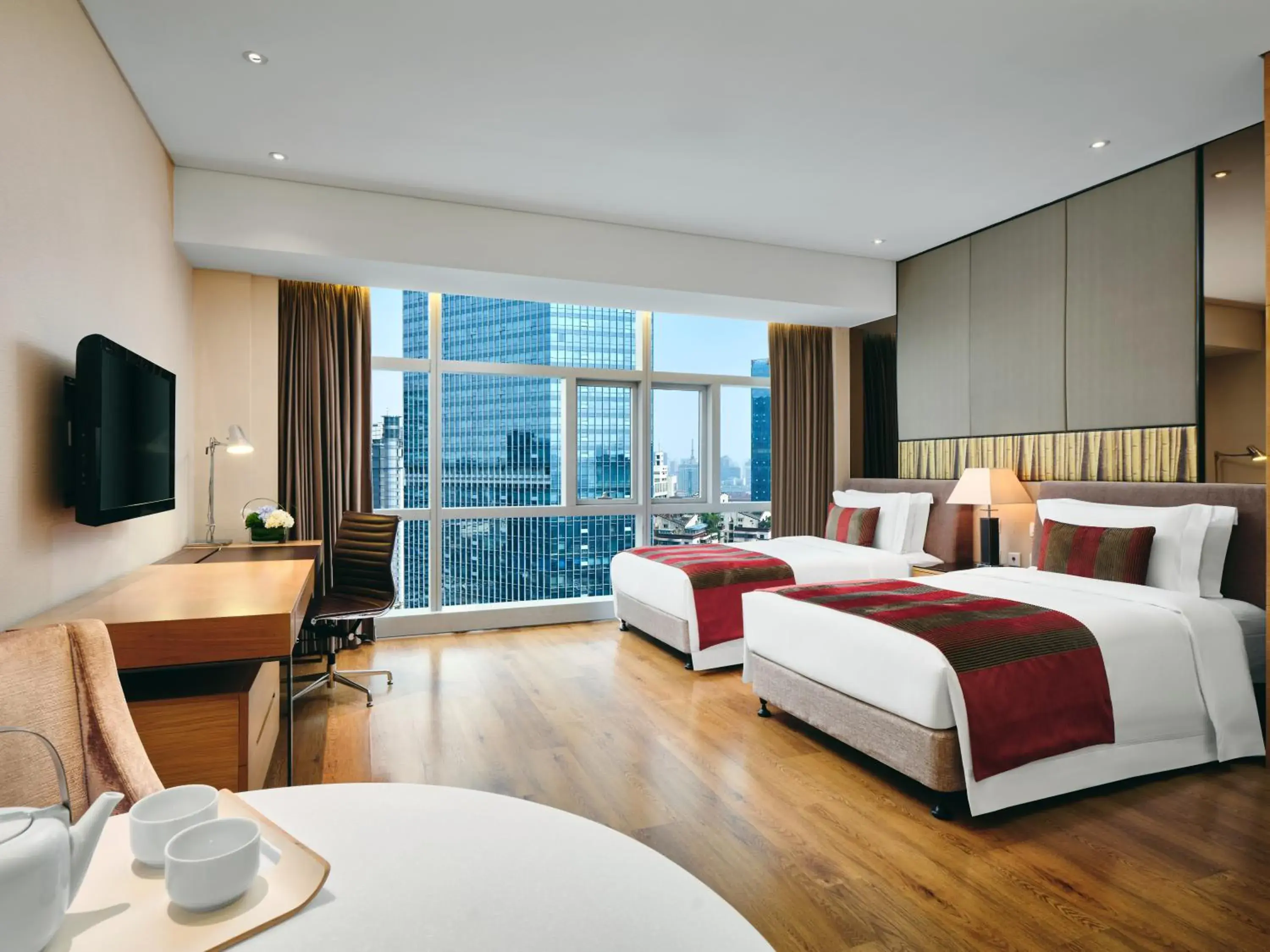 Photo of the whole room, Room Photo in Intercontinental Residences Chengdu City Center