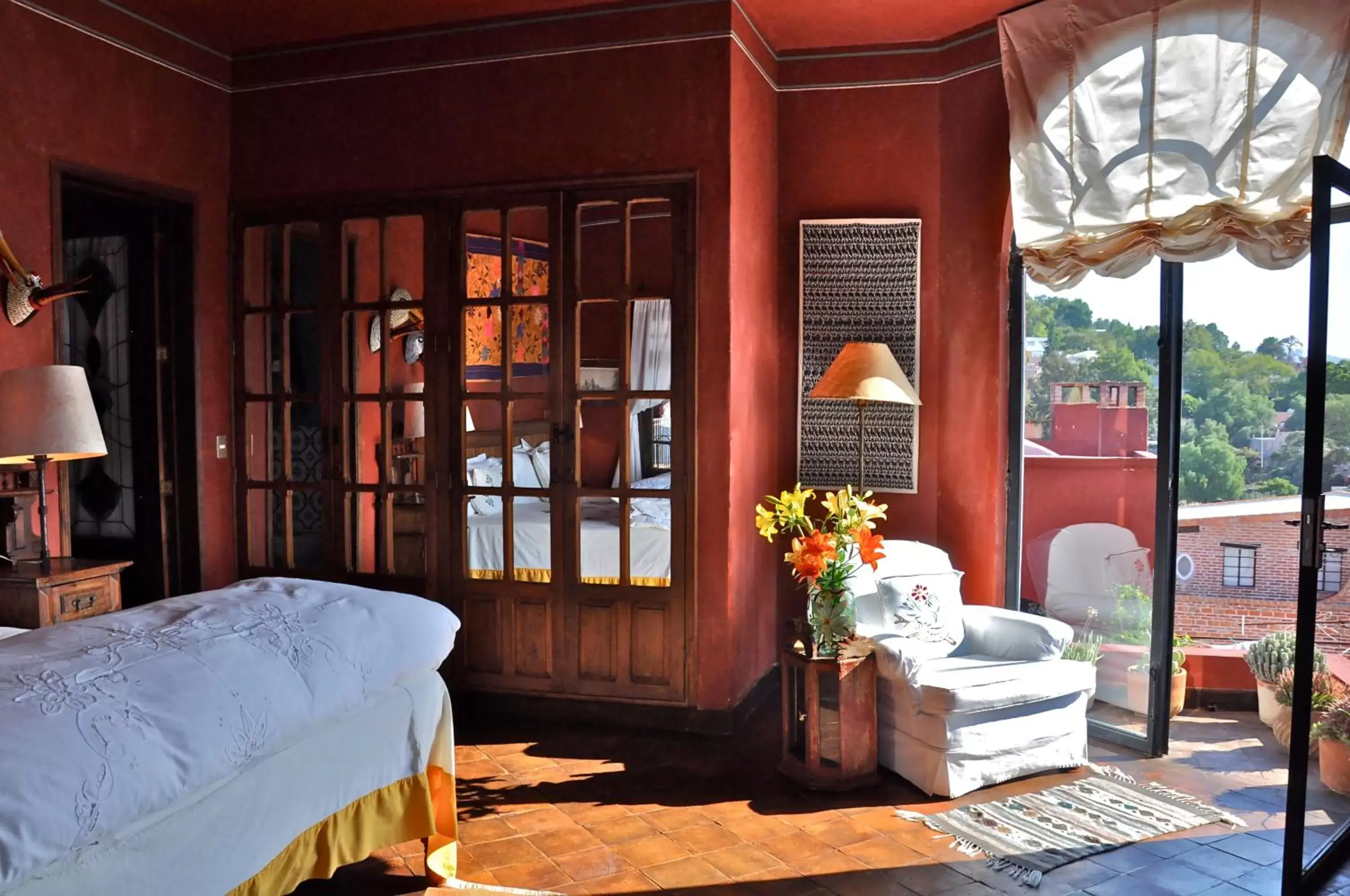 Bedroom in Casa de la Cuesta B&B