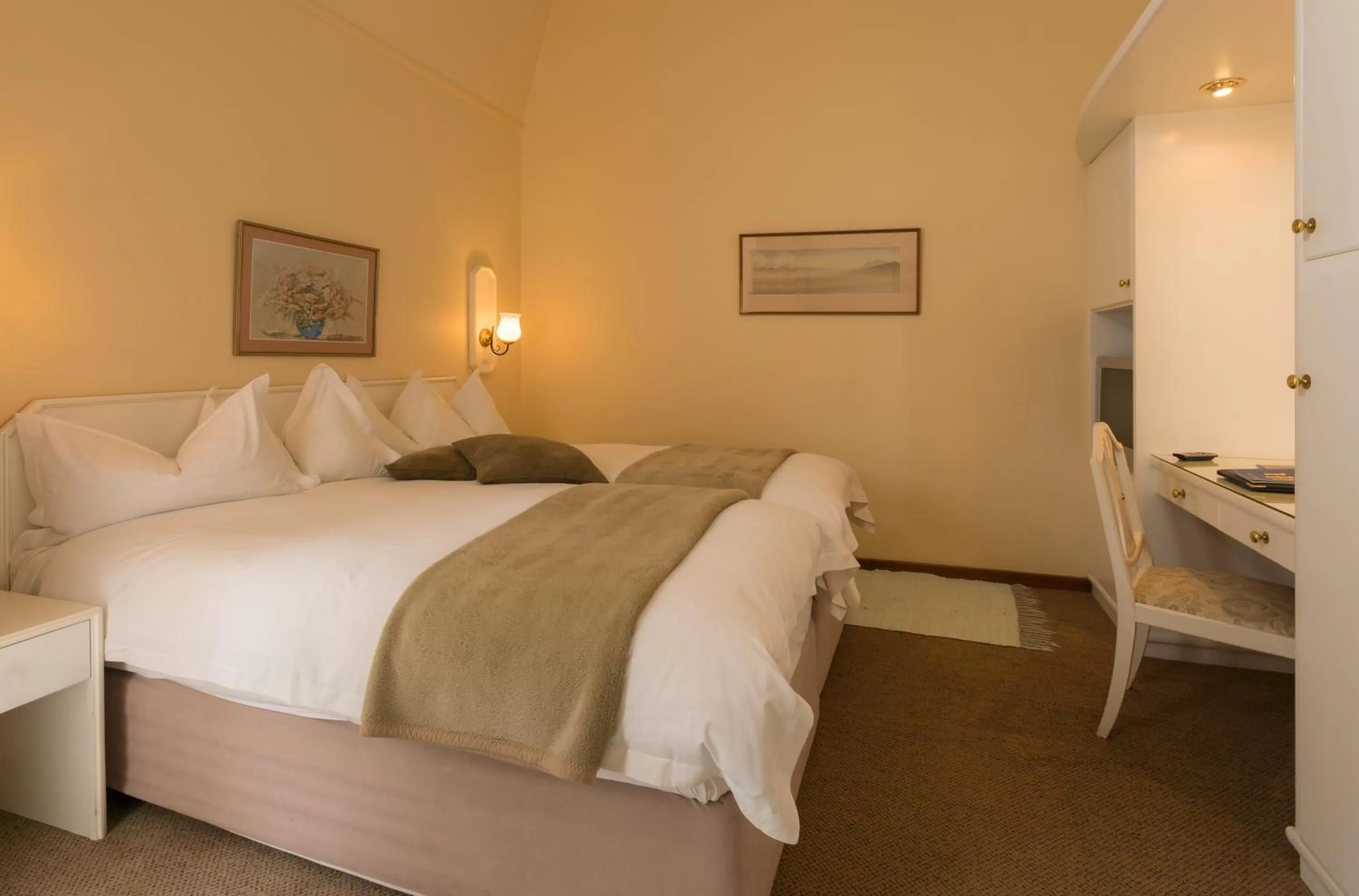 Bed in Hansa Hotel Swakopmund