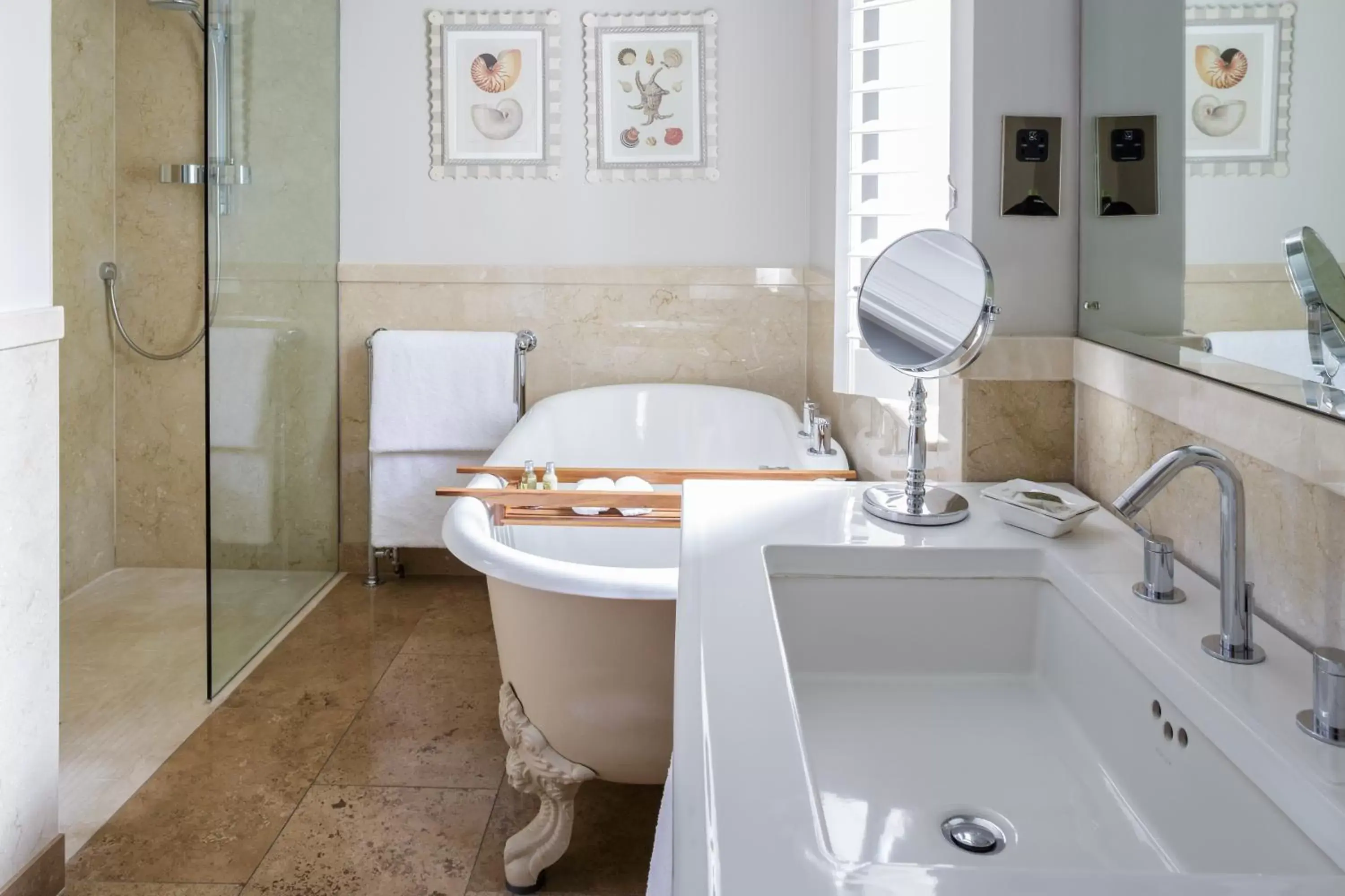 Bathroom in The Bath Priory - A Relais & Chateaux Hotel