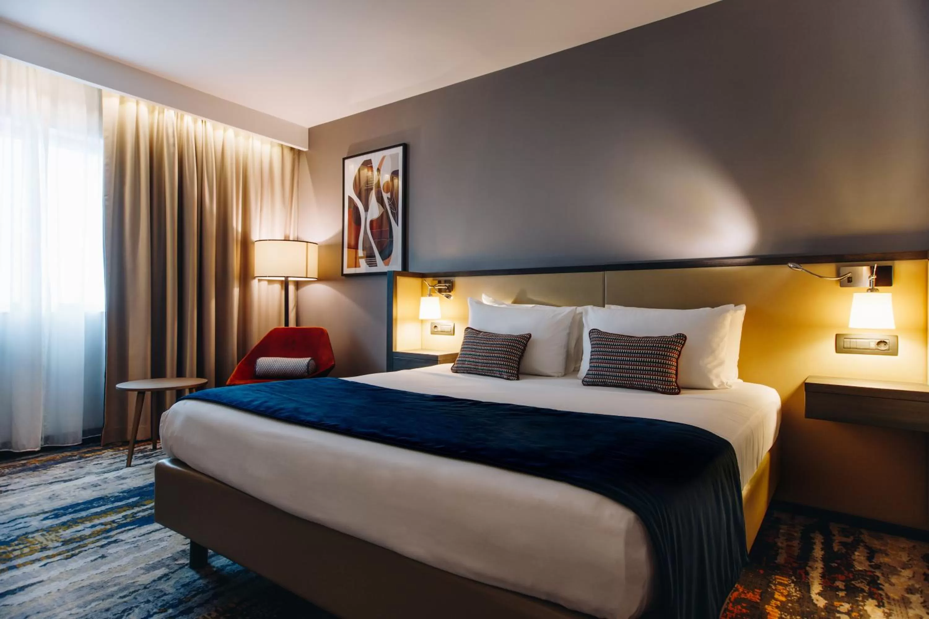 Bed in Crowne Plaza Belgrade by IHG