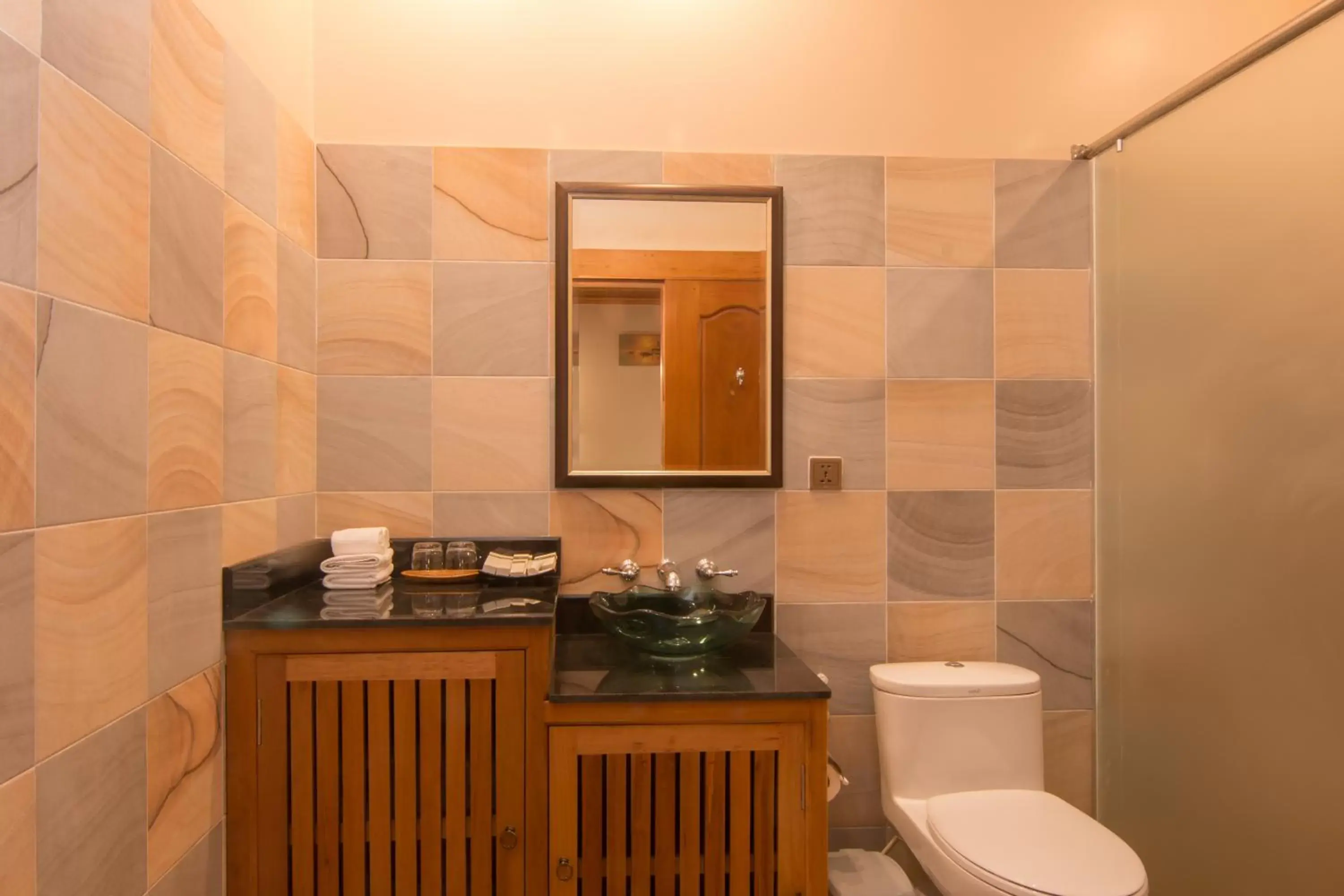 Bathroom in BB Angkor Residence