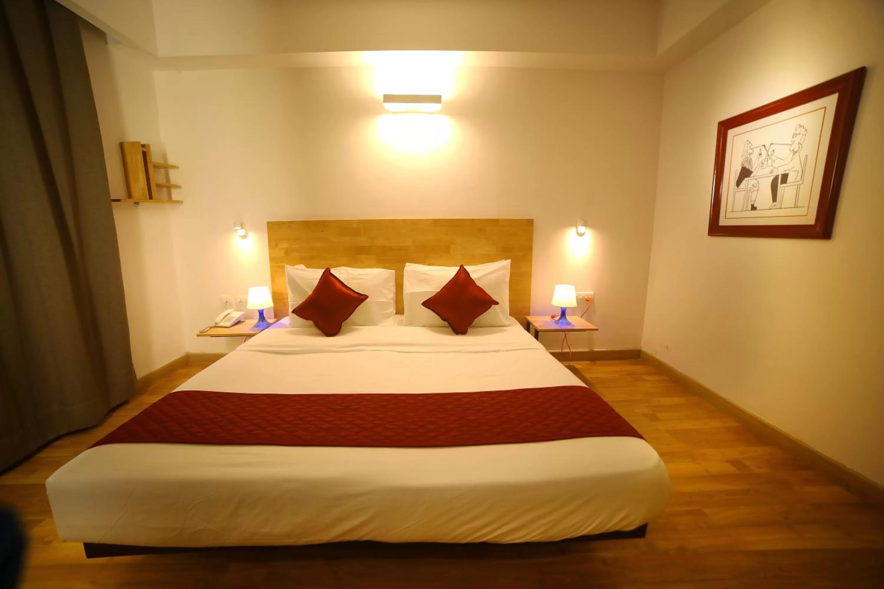 Bedroom, Bed in The Urban Stays