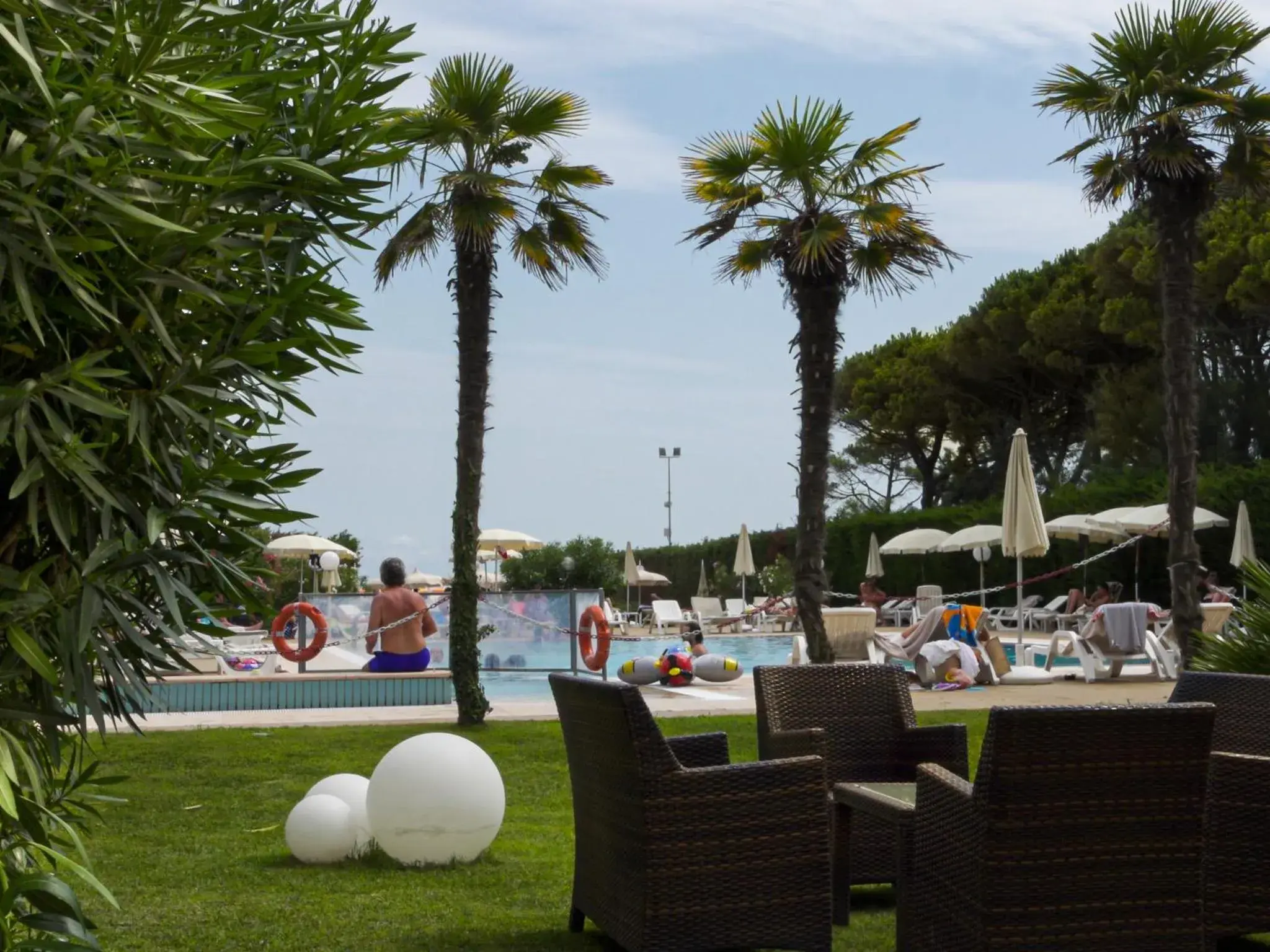 Swimming pool in Hotel Gallia & Resort