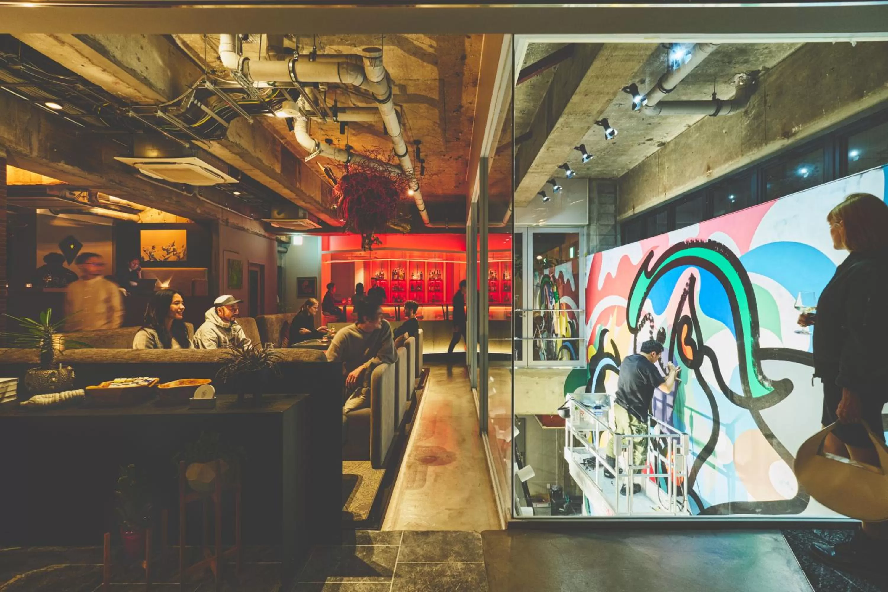 Lounge or bar in BnA WALL