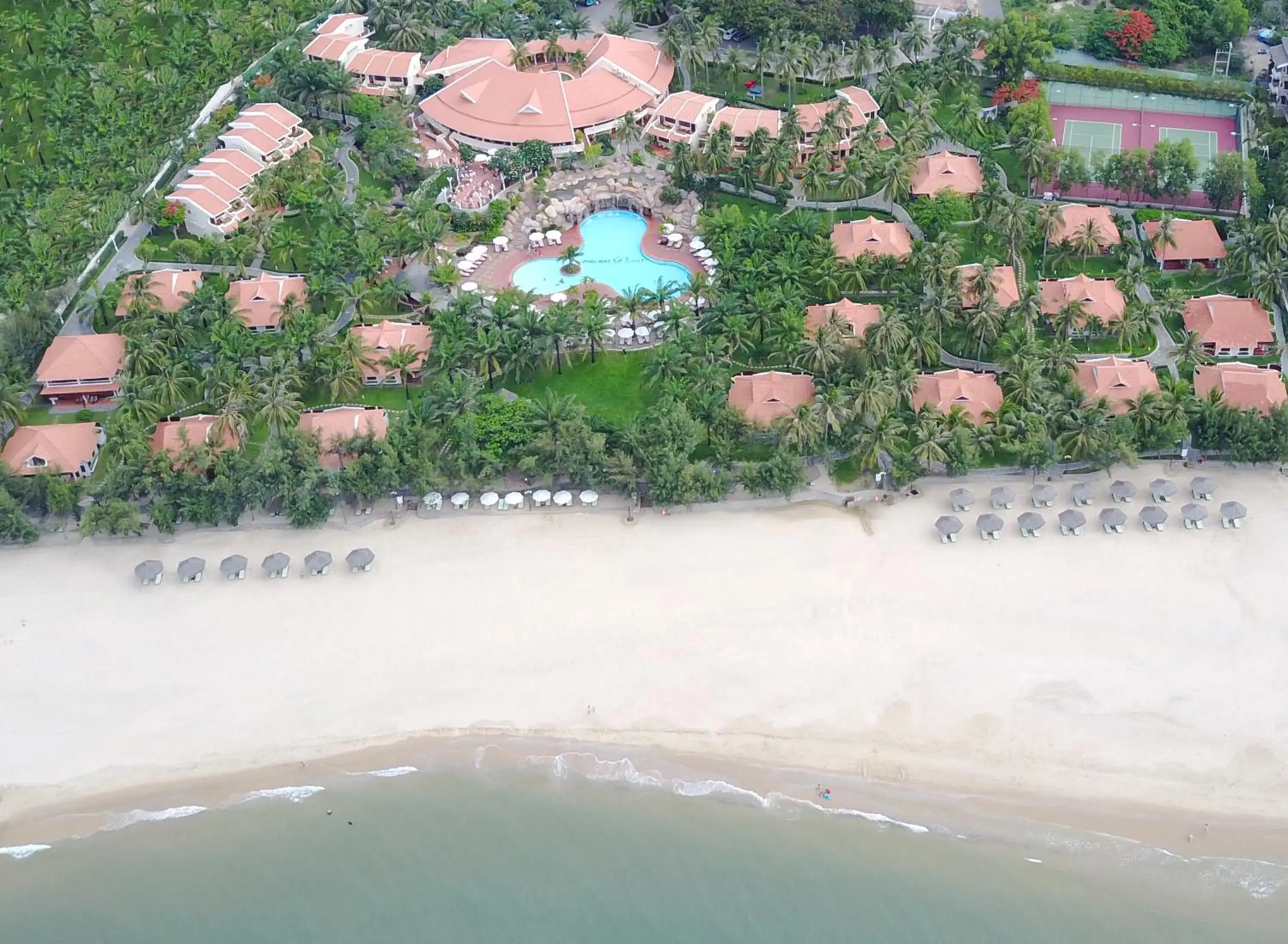 Natural landscape, Bird's-eye View in Phu Hai Beach Resort & Spa