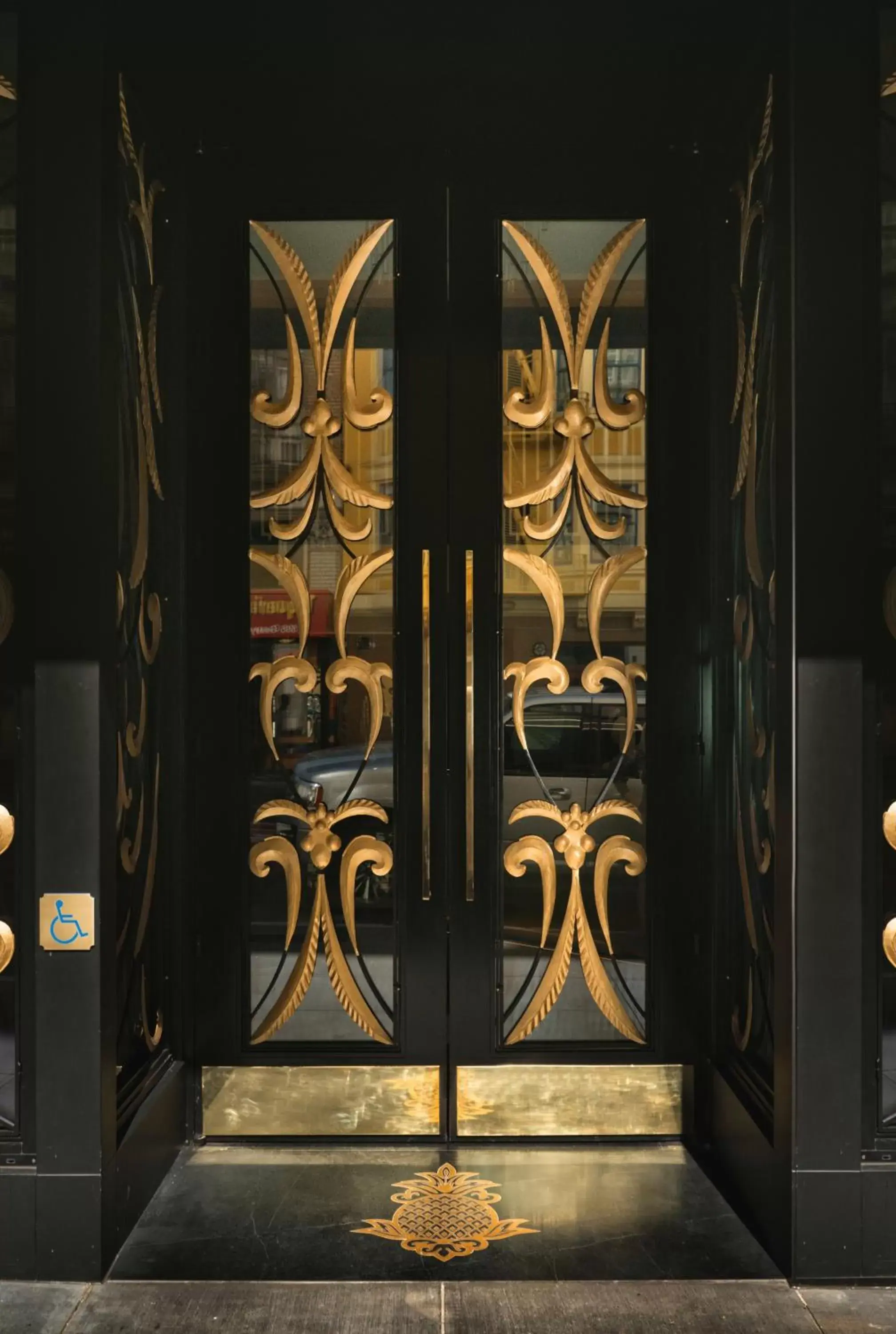 Decorative detail in Staypineapple, An Elegant Hotel, Union Square Decorative detail in Staypineapple, An Elegant Hotel, Union Square