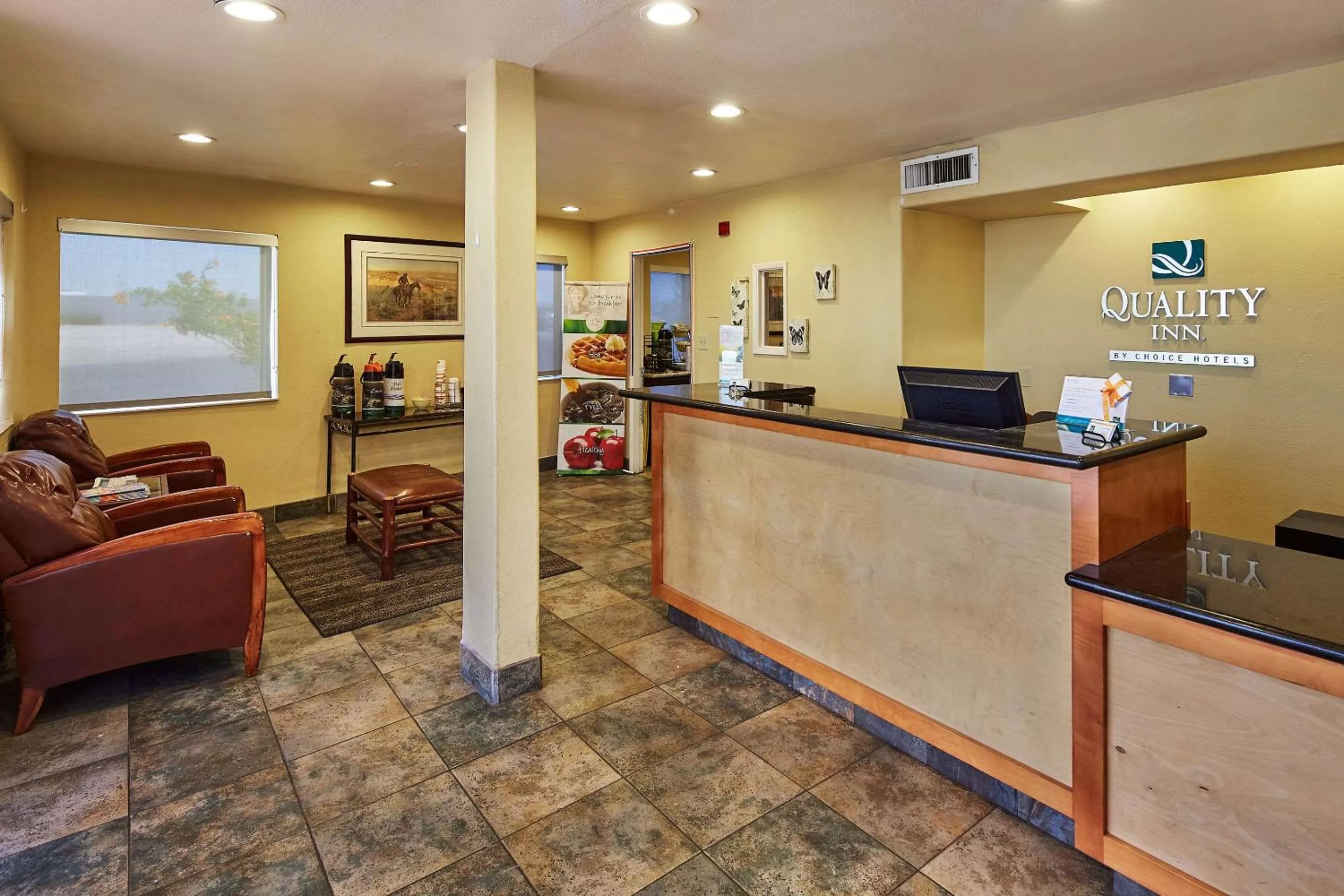 Lobby or reception in Quality Inn Parker