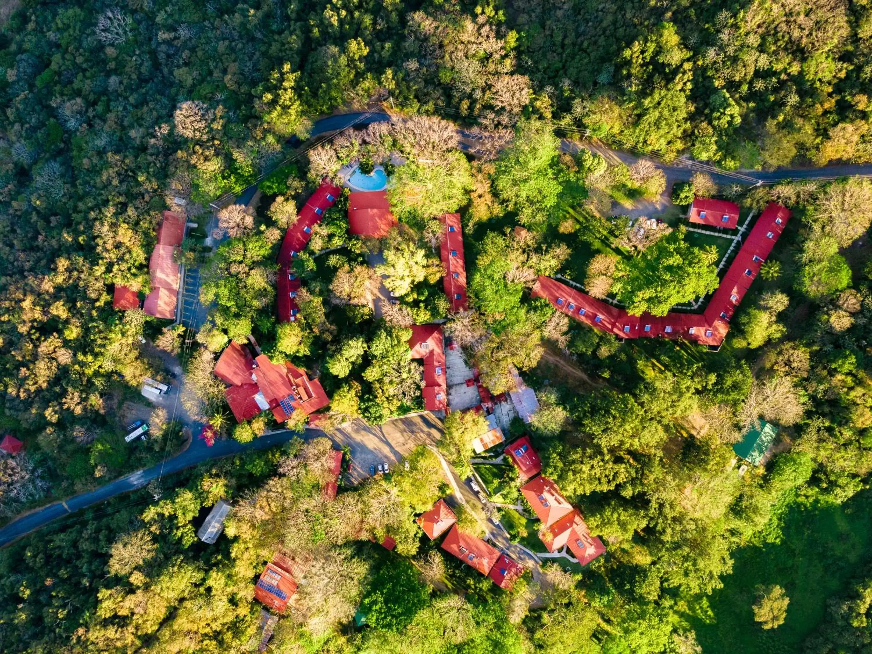 Property building, Bird's-eye View in Hacienda Guachipelin Volcano Ranch Hotel & Hot Springs