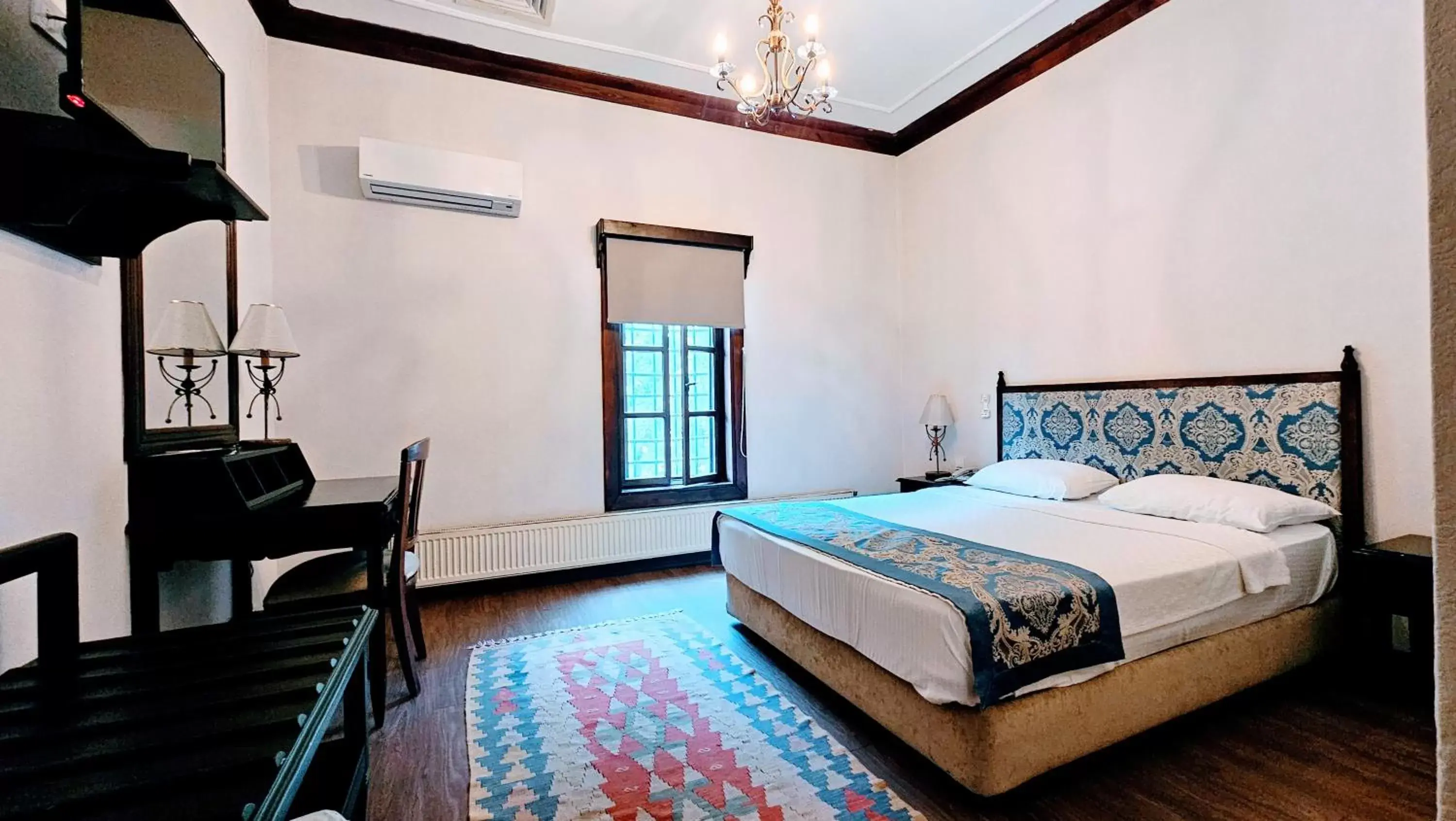 Bed in Otantik Hotel & Spa