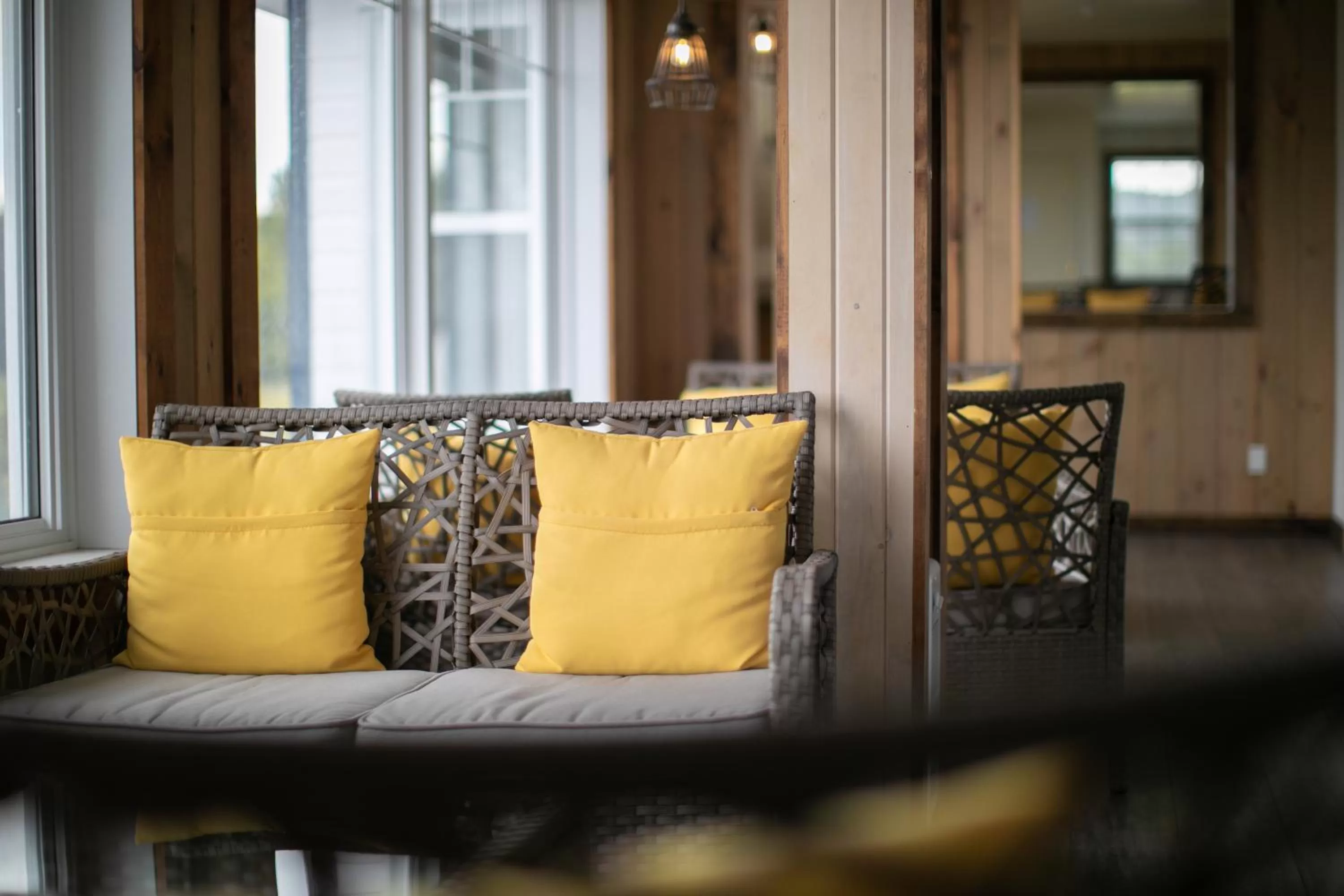 Balcony/Terrace in Auberge Seigneurie des Monts