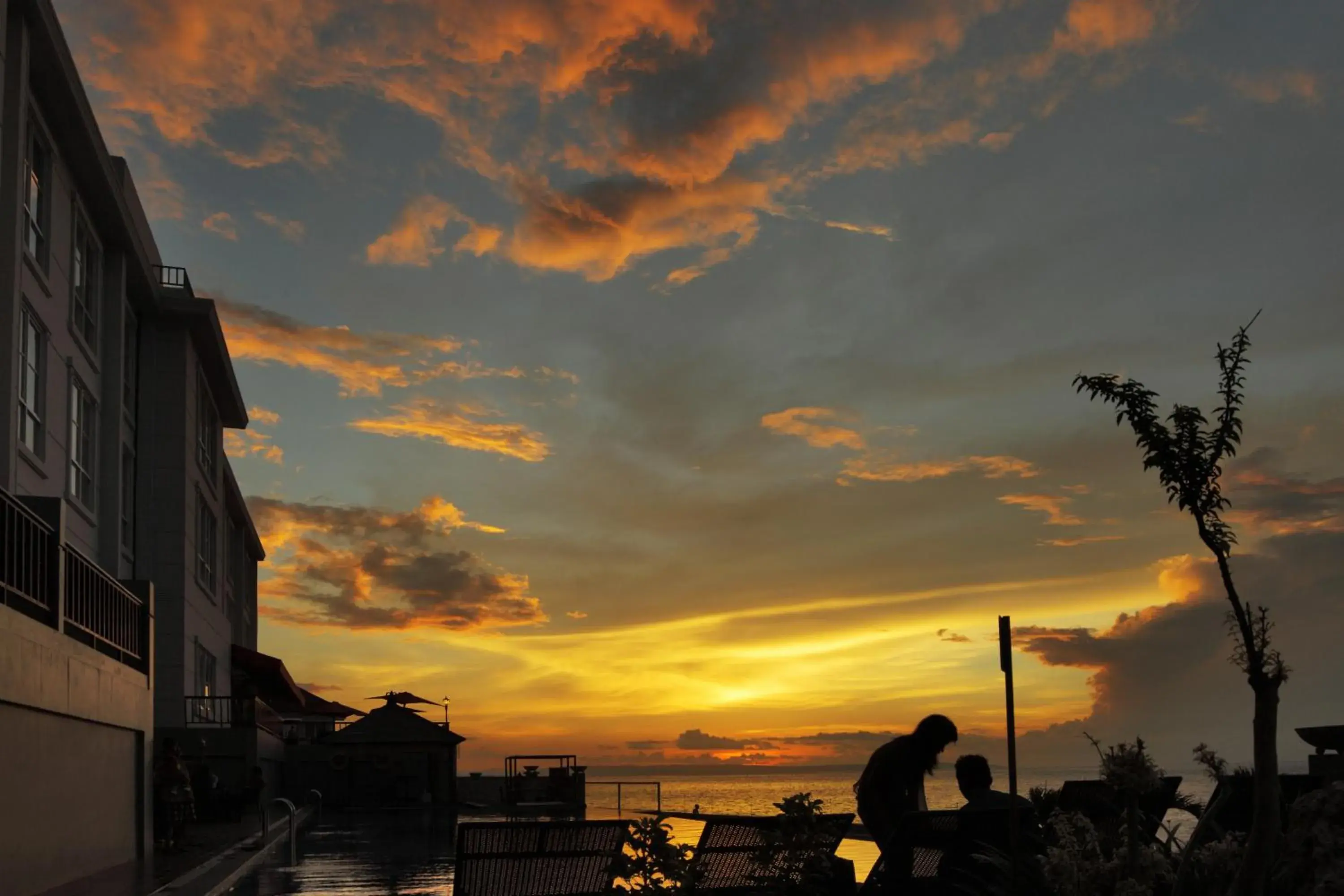 Swimming pool, Sunrise/Sunset in Hotel On The Rock By Prasanthi