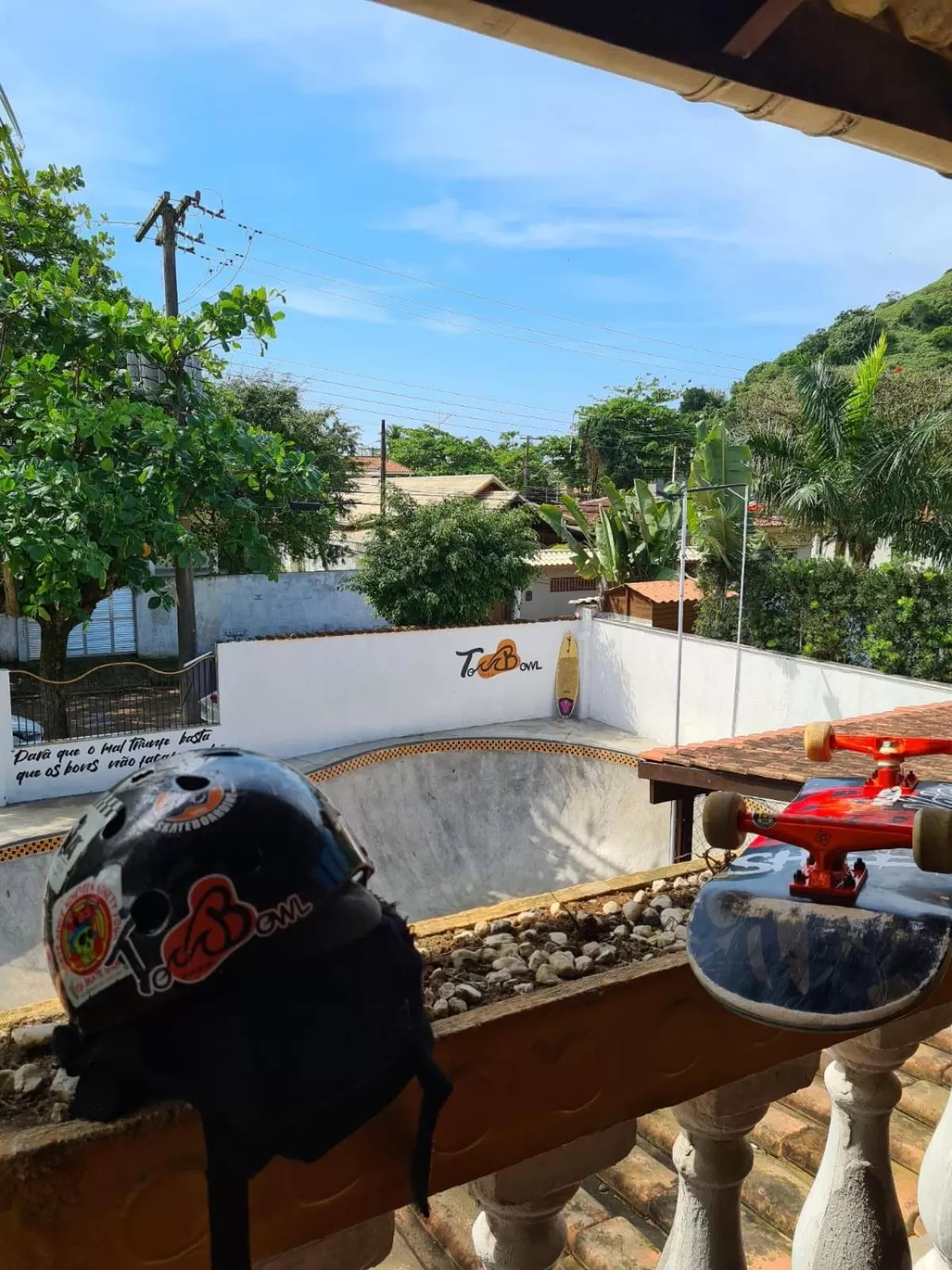 View (from property/room) in Pousada Praia do Tombo