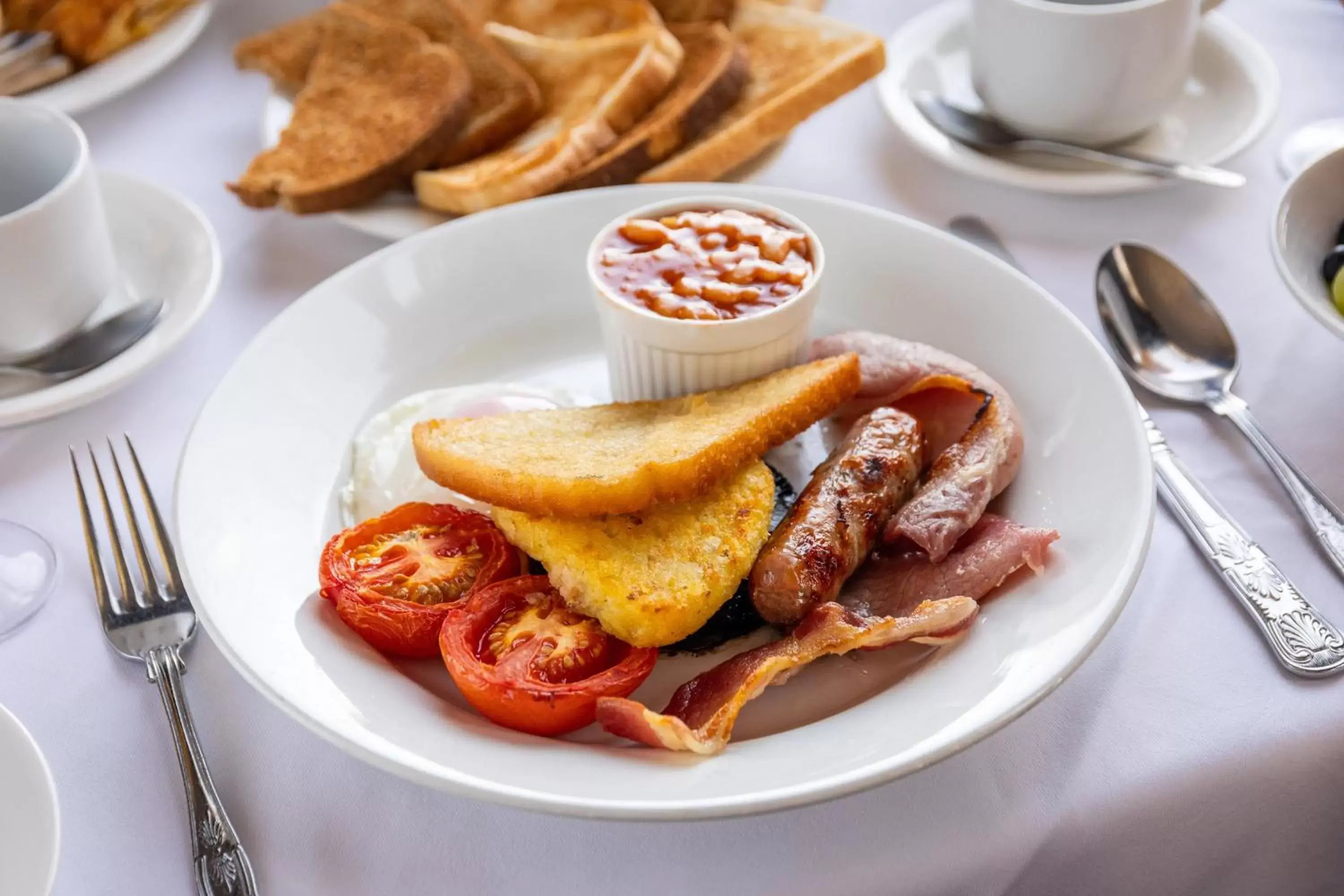 Food close-up in Atlantic Hotel Newquay