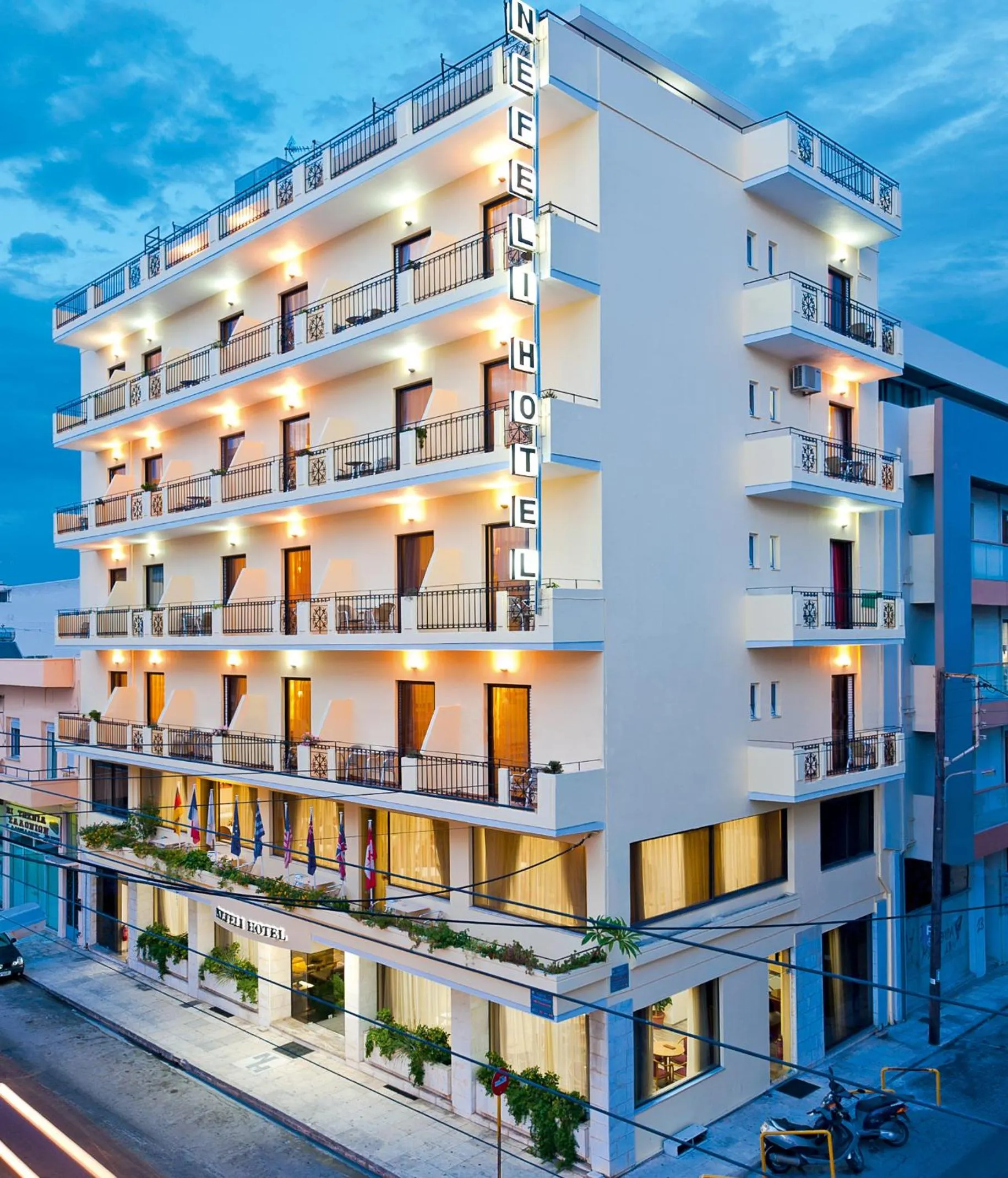 Property building in Nefeli Hotel