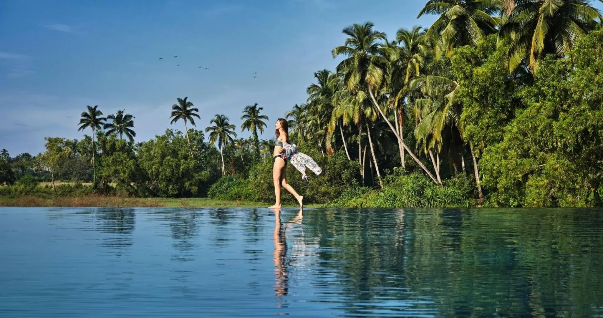 People, Swimming Pool in Alila Diwa Goa - A Hyatt Brand