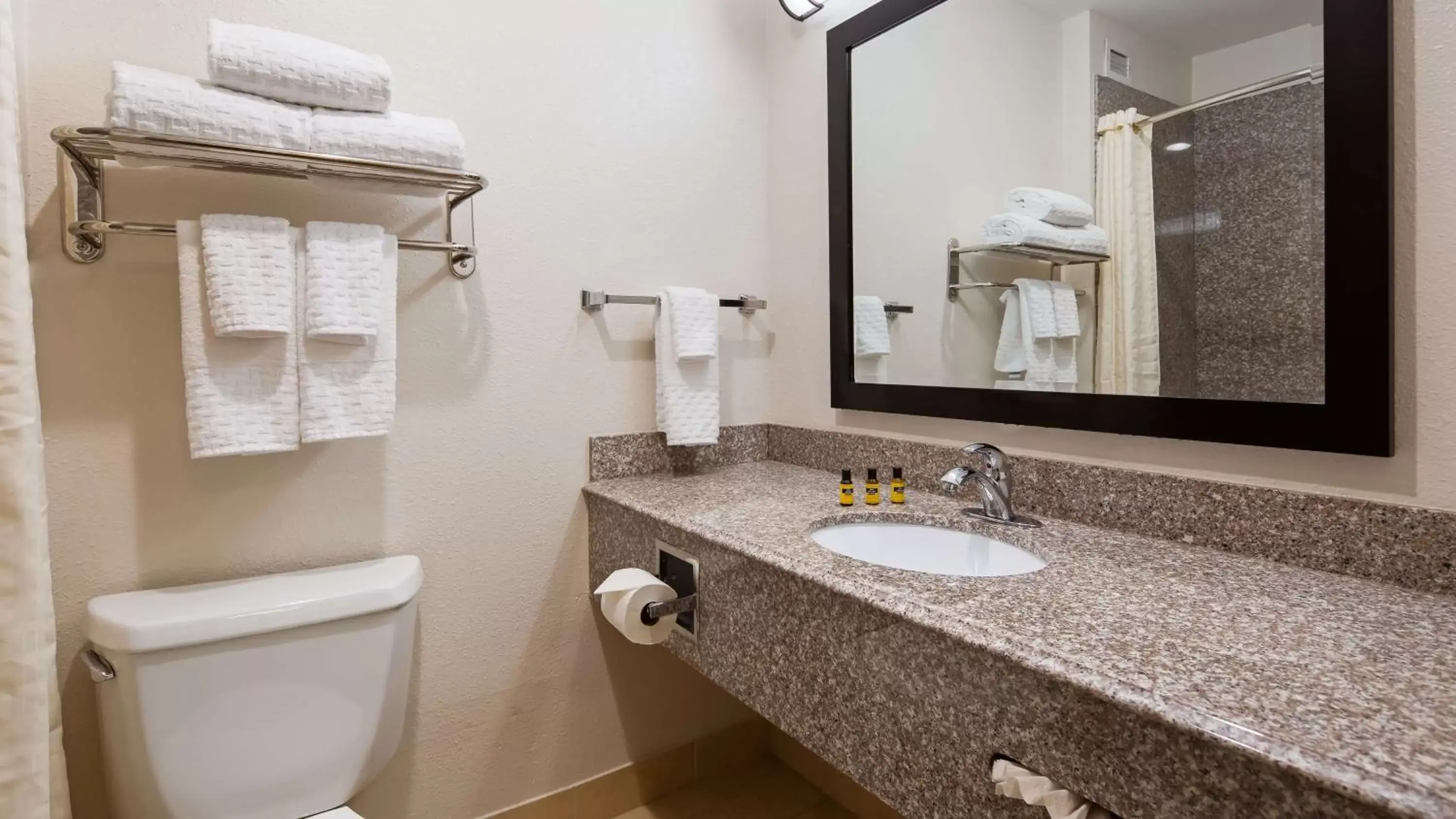 Bathroom in Best Western Plus Kansas City Airport - KCI East