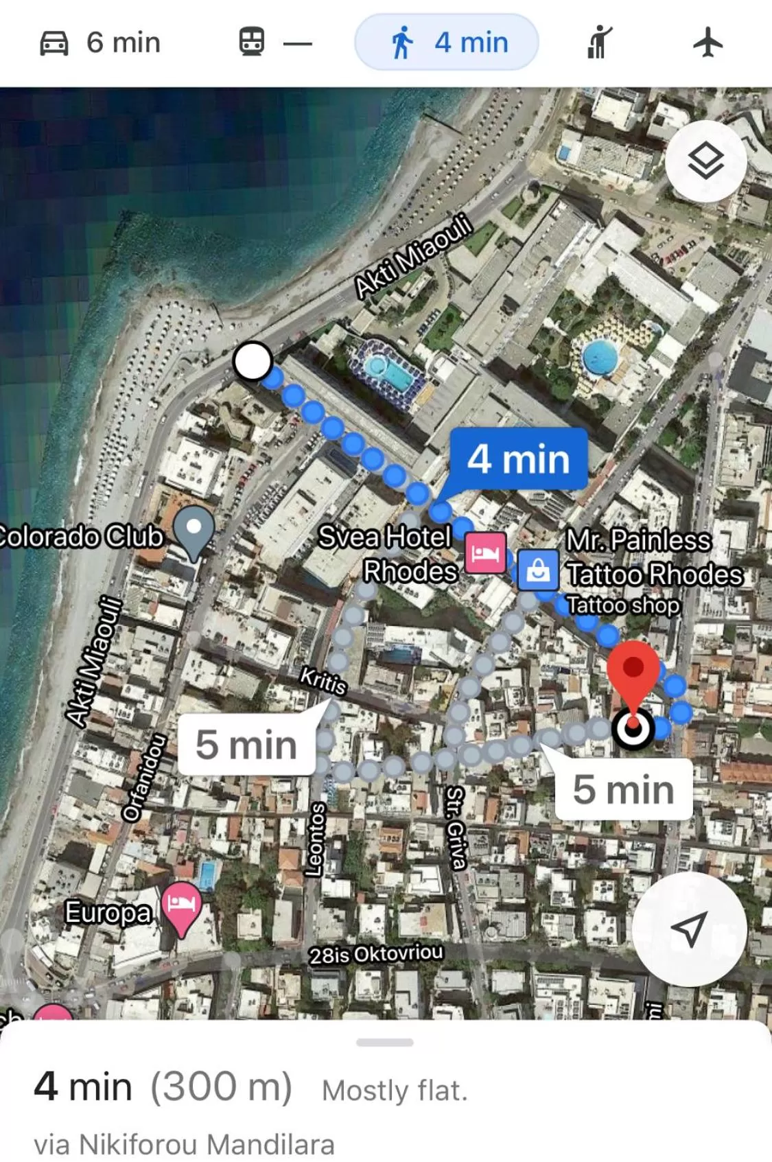 Area and facilities in Casa Natura