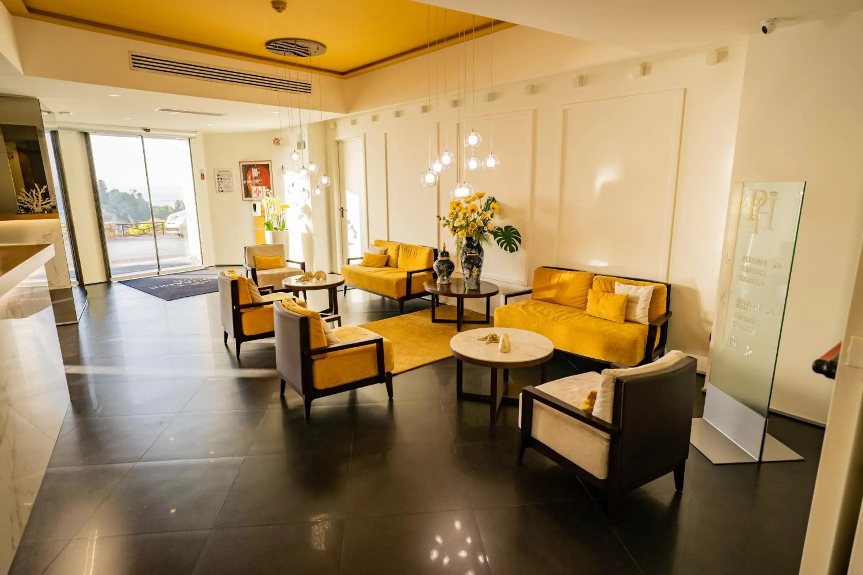 Lobby or reception in Taormina Panoramic Hotel Lobby or reception in Taormina Panoramic Hotel