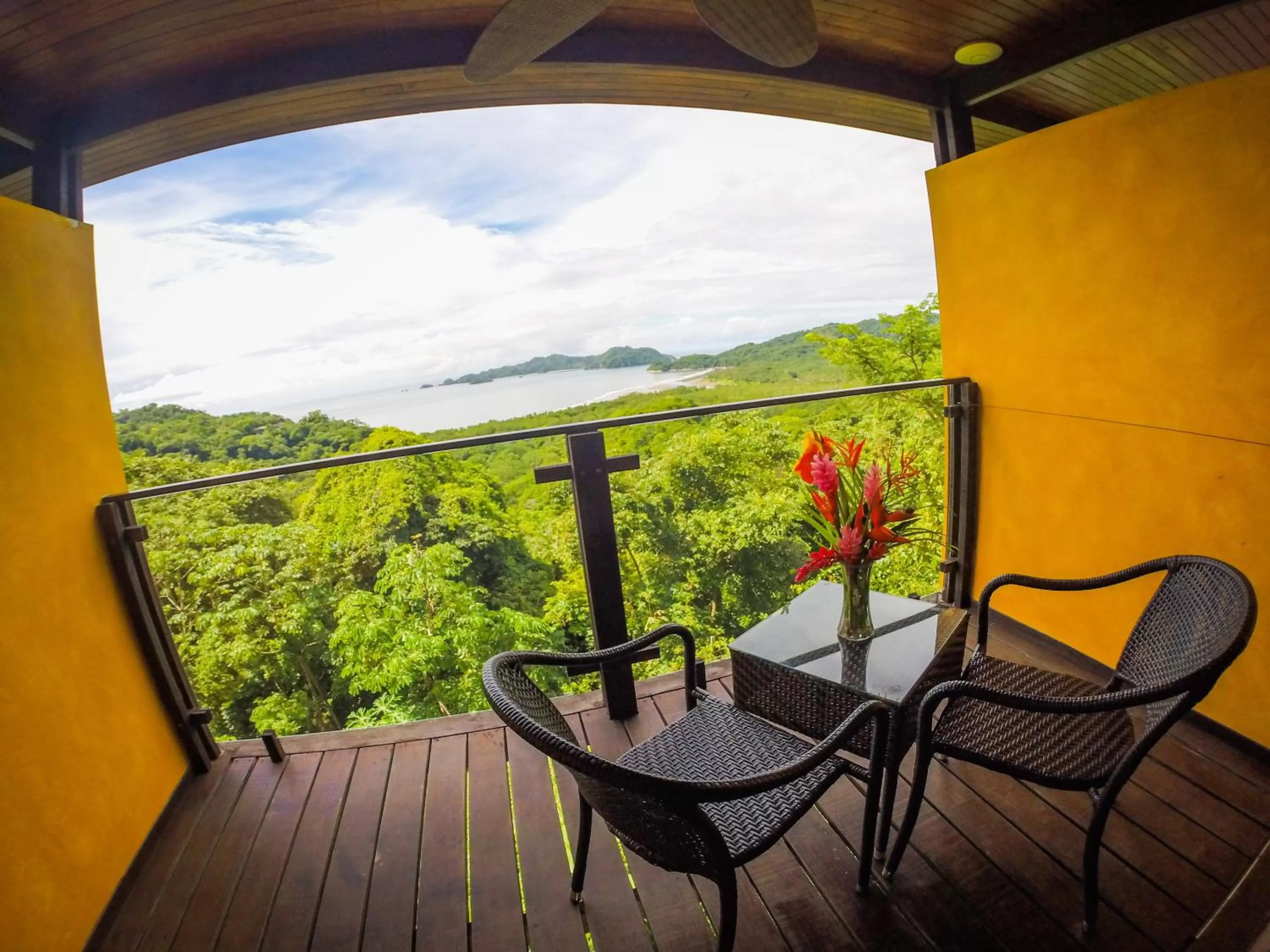 Balcony/Terrace in Eco Boutique Hotel Vista Las Islas Reserva Natural