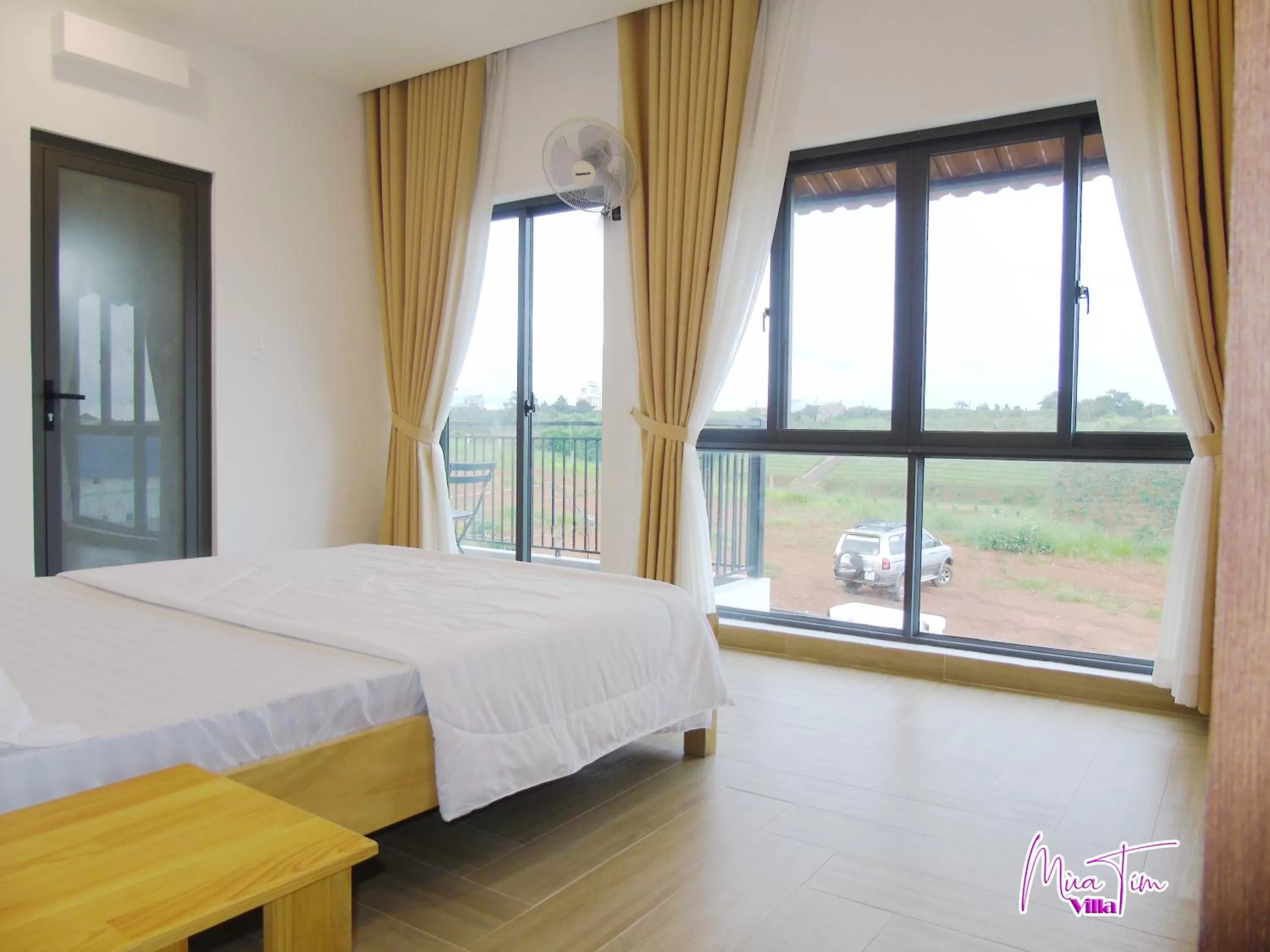 Bed in Mùa Tím Villa