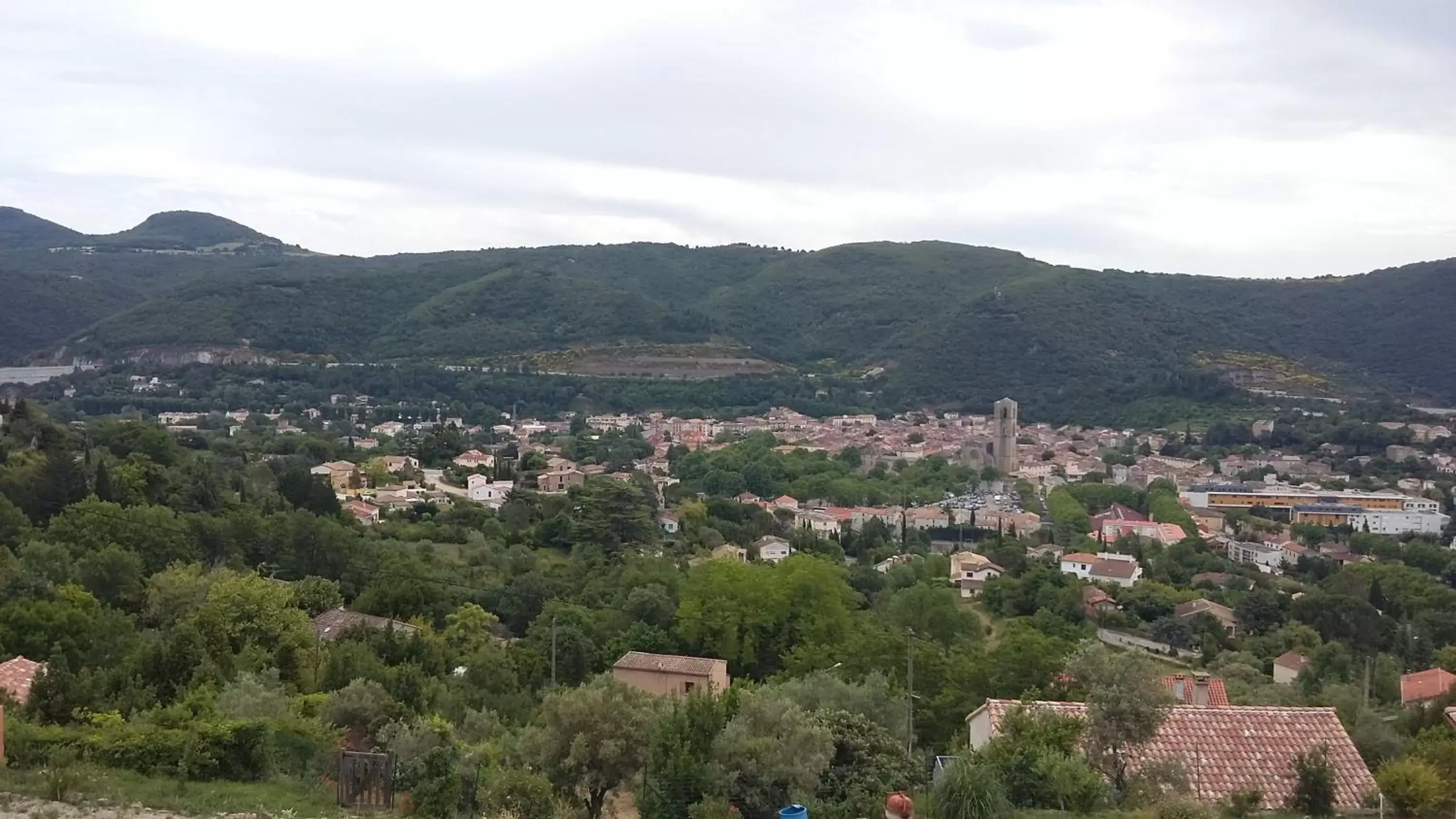 City view, Bird's-eye View in L'Auberge du Mazet