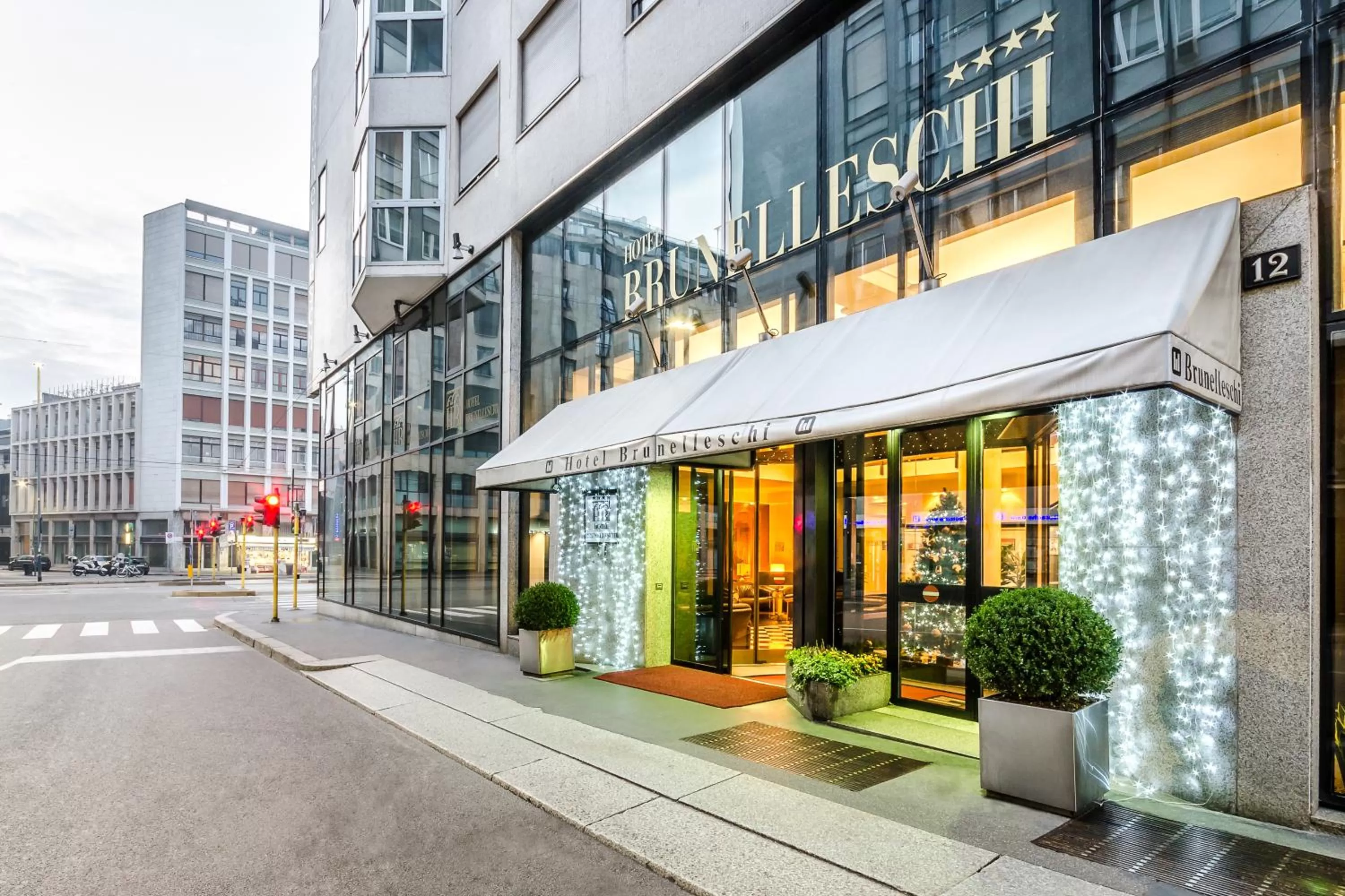 Facade/entrance in Brunelleschi Hotel