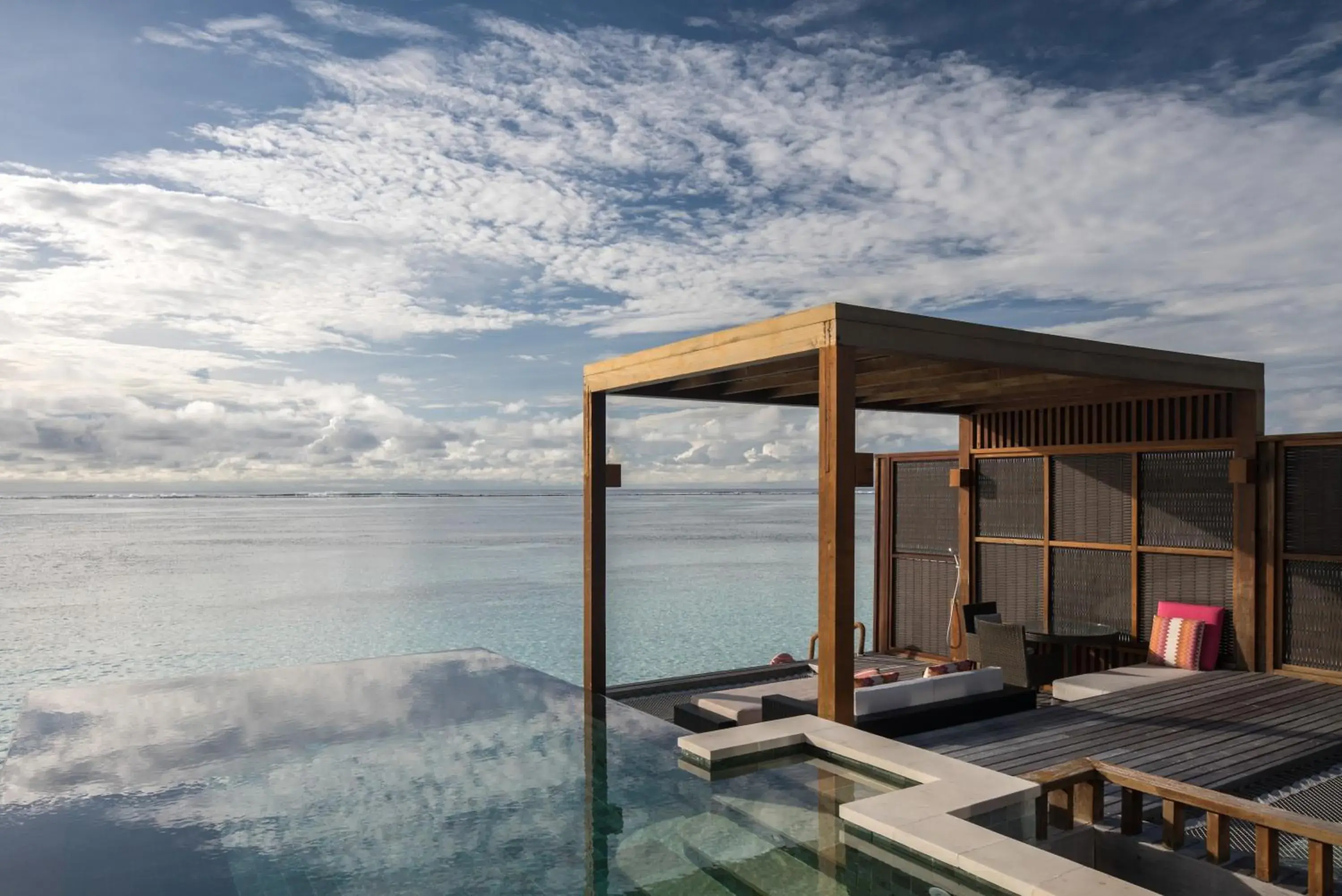 Patio in Four Seasons Resort Maldives at Kuda Huraa