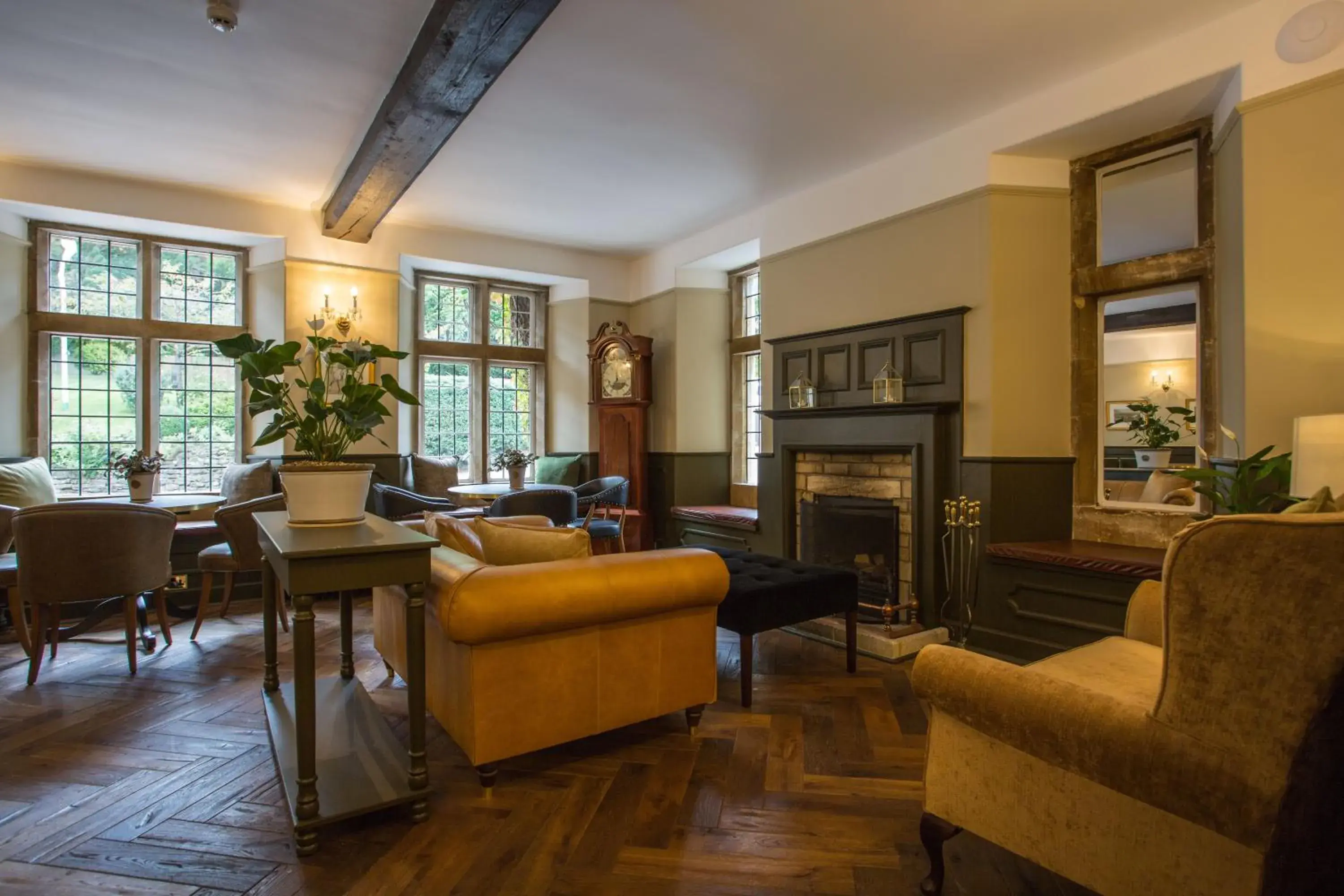 Seating Area in Hatton Court Hotel