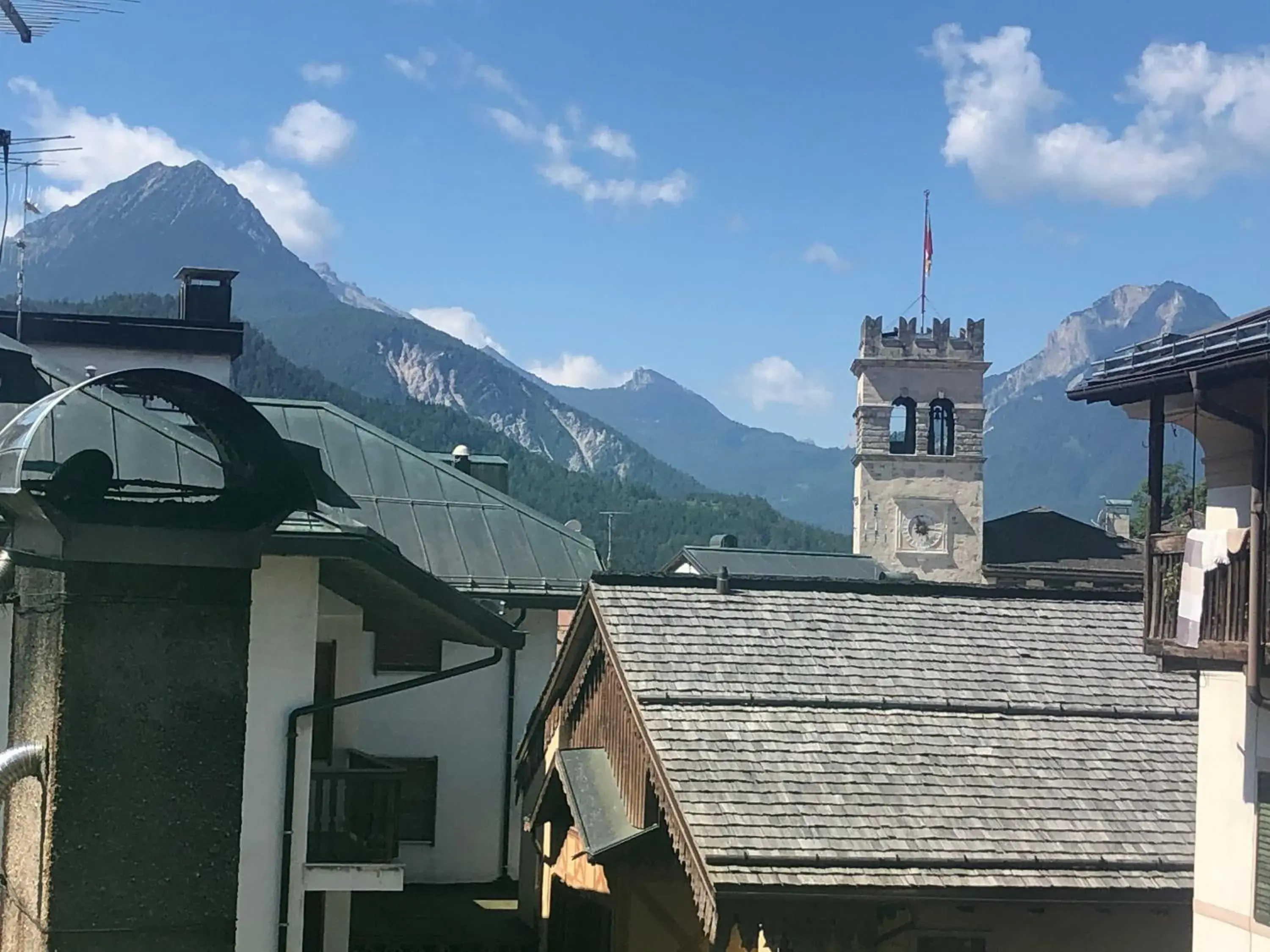 Mountain View in Hotel Belvedere Dolomiti
