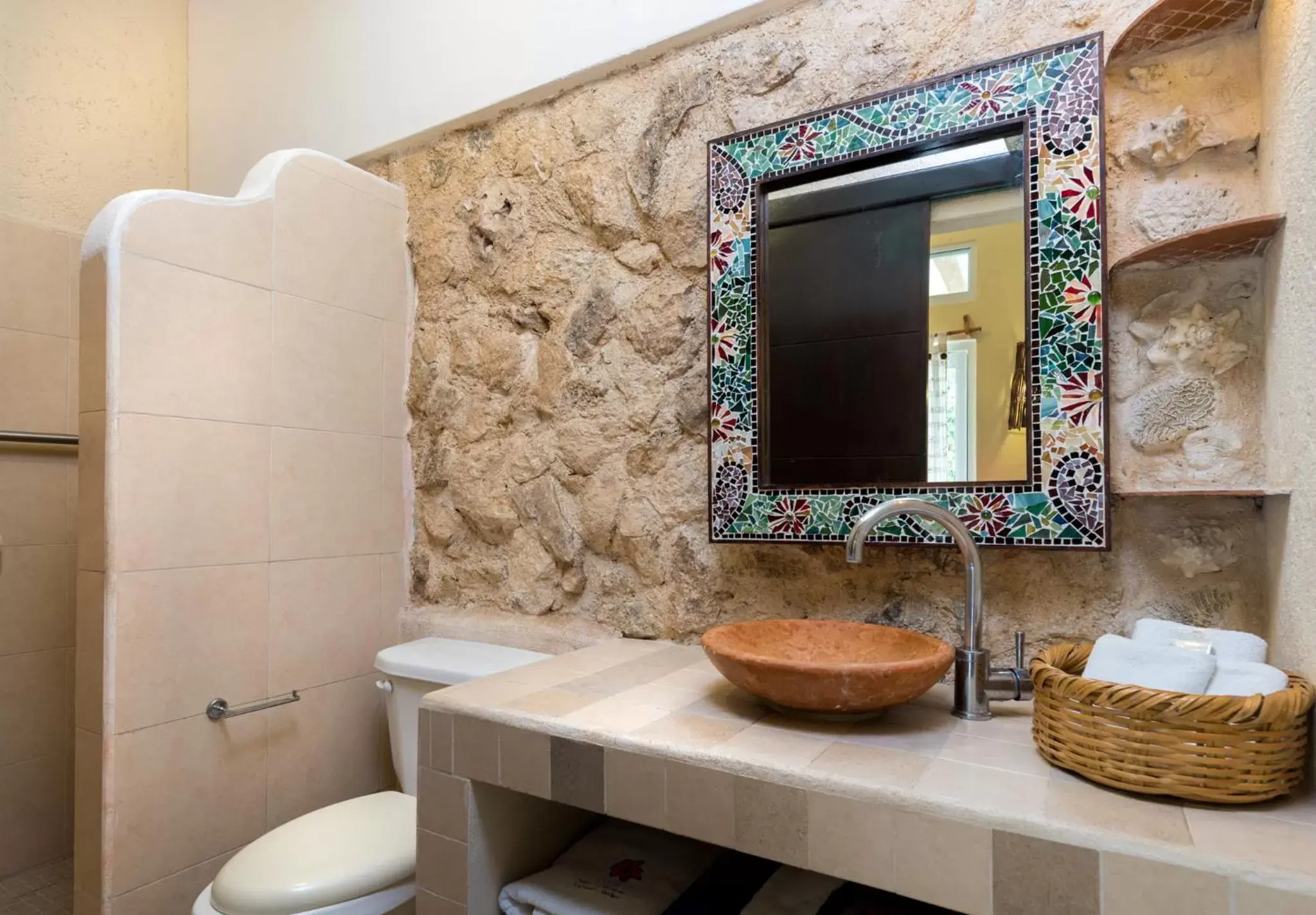 Bathroom in Villas El Encanto Cozumel