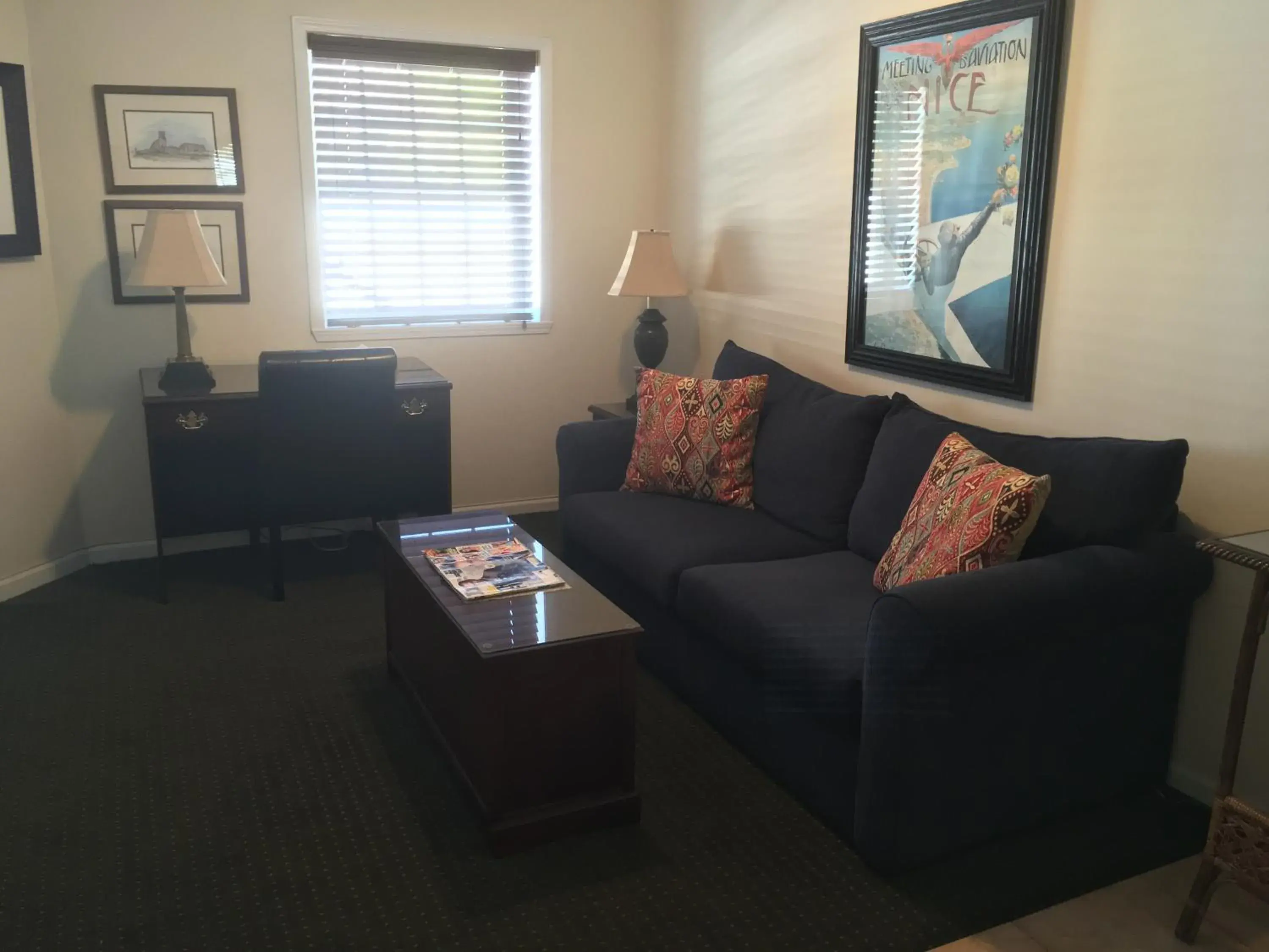 Living room, Seating Area in Whitman Motor Lodge