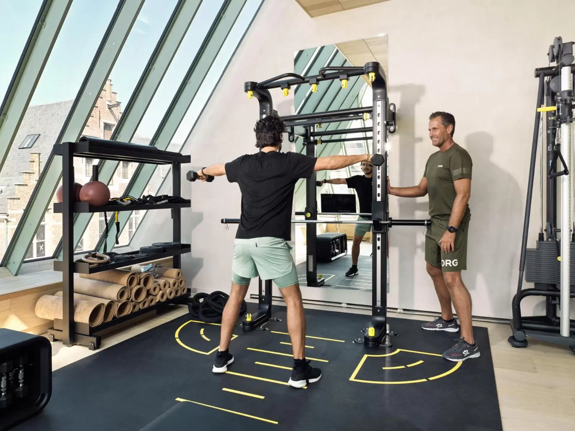 Fitness centre/facilities in Botanic Sanctuary Antwerp - The Leading Hotels of the World Fitness centre/facilities in Botanic Sanctuary Antwerp - The Leading Hotels of the World